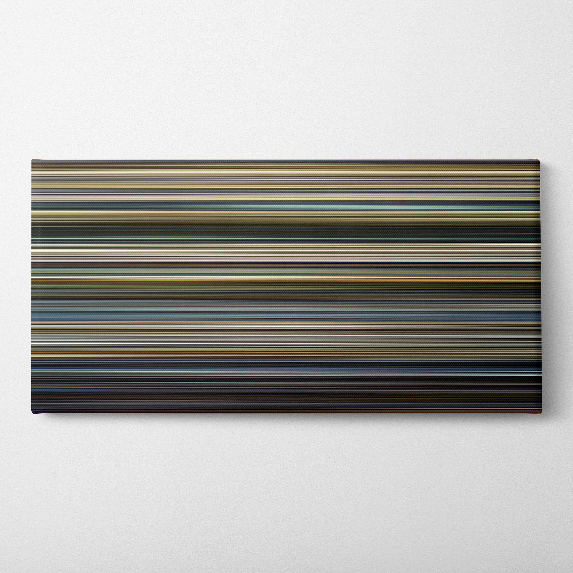 Slumdog Millionaire (2008) CineSpectrum Color Spectrum Canvas Print - Horizontal on Wall