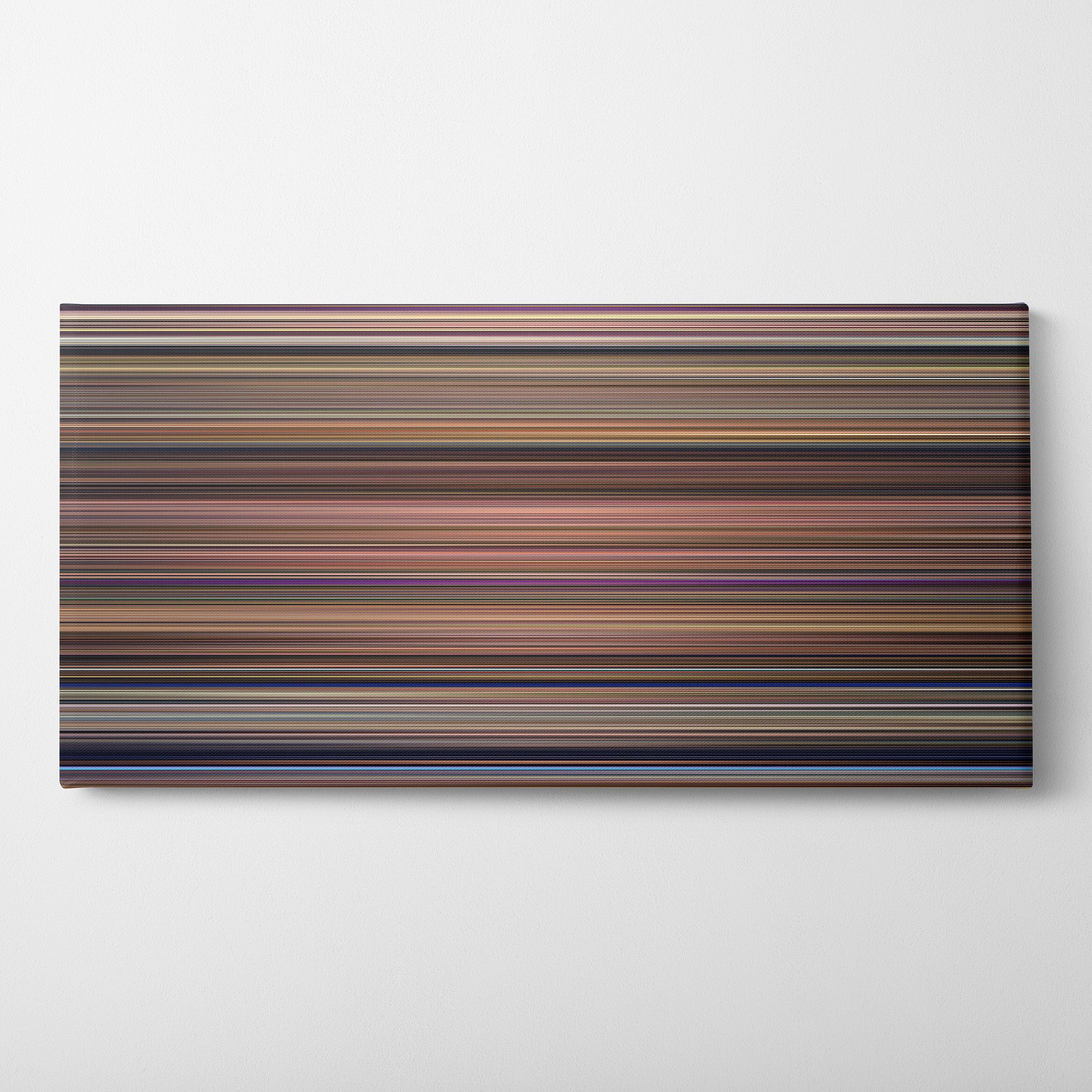 Snow White and the Seven Dwarfs (1937) CineSpectrum Color Spectrum Canvas Print - Horizontal on Wall