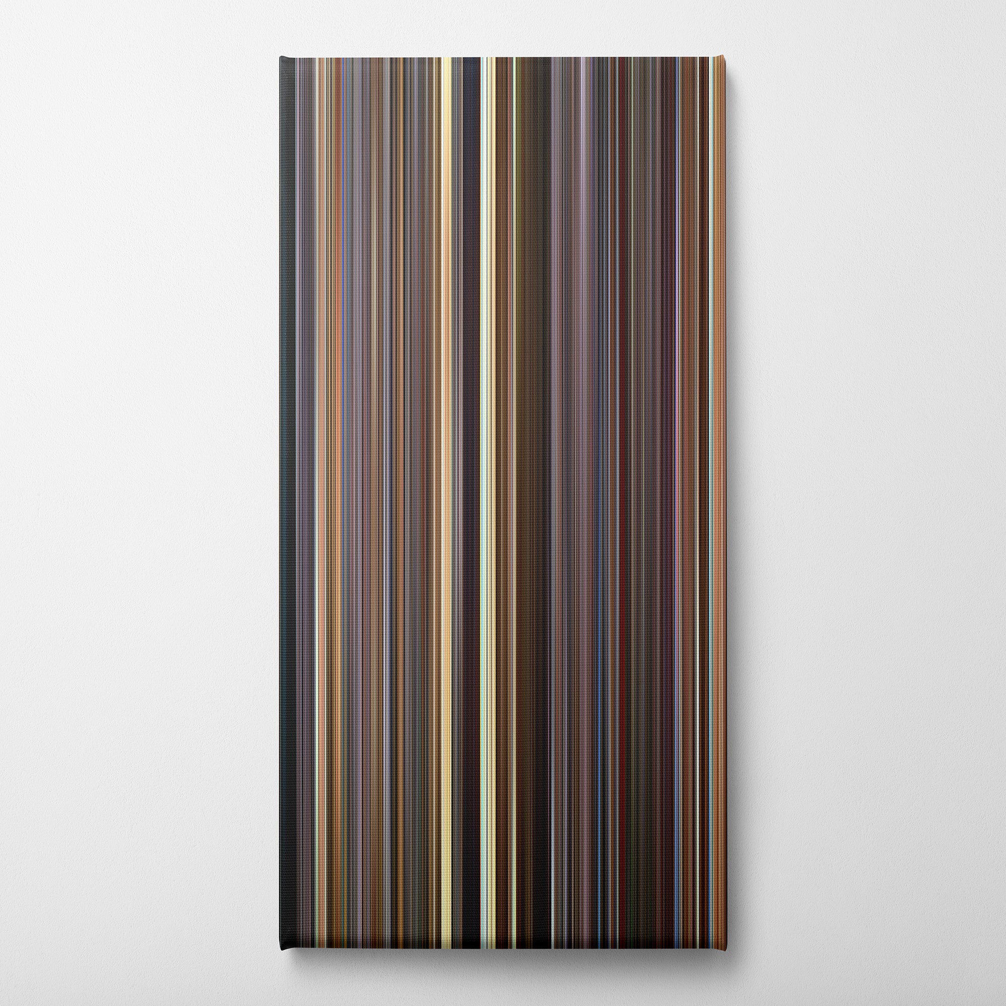 Spaceballs (1987) CineSpectrum Color Spectrum Canvas Print - Vertical on Wall
