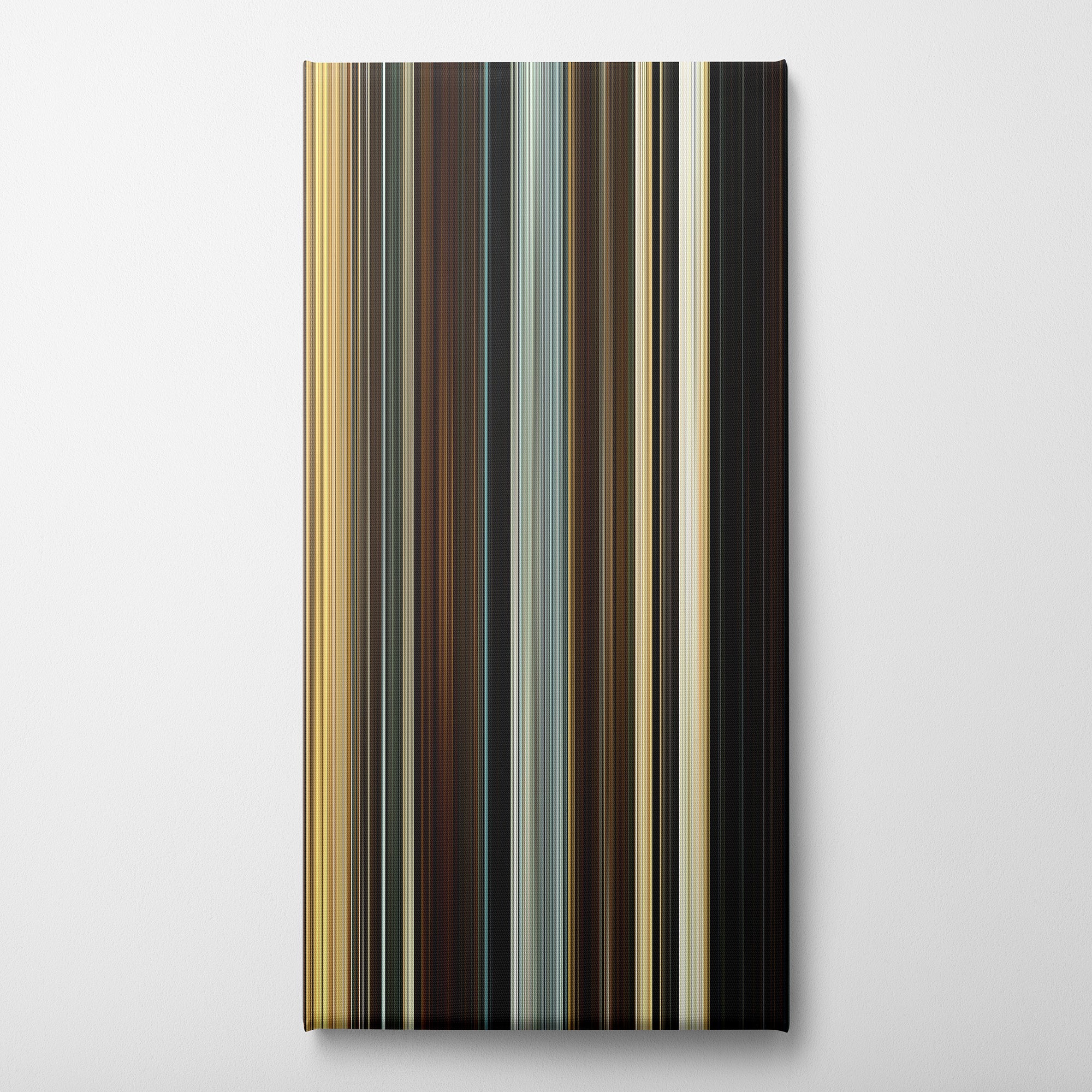 Spectre (2015) CineSpectrum Color Spectrum Canvas Print - Vertical on Wall