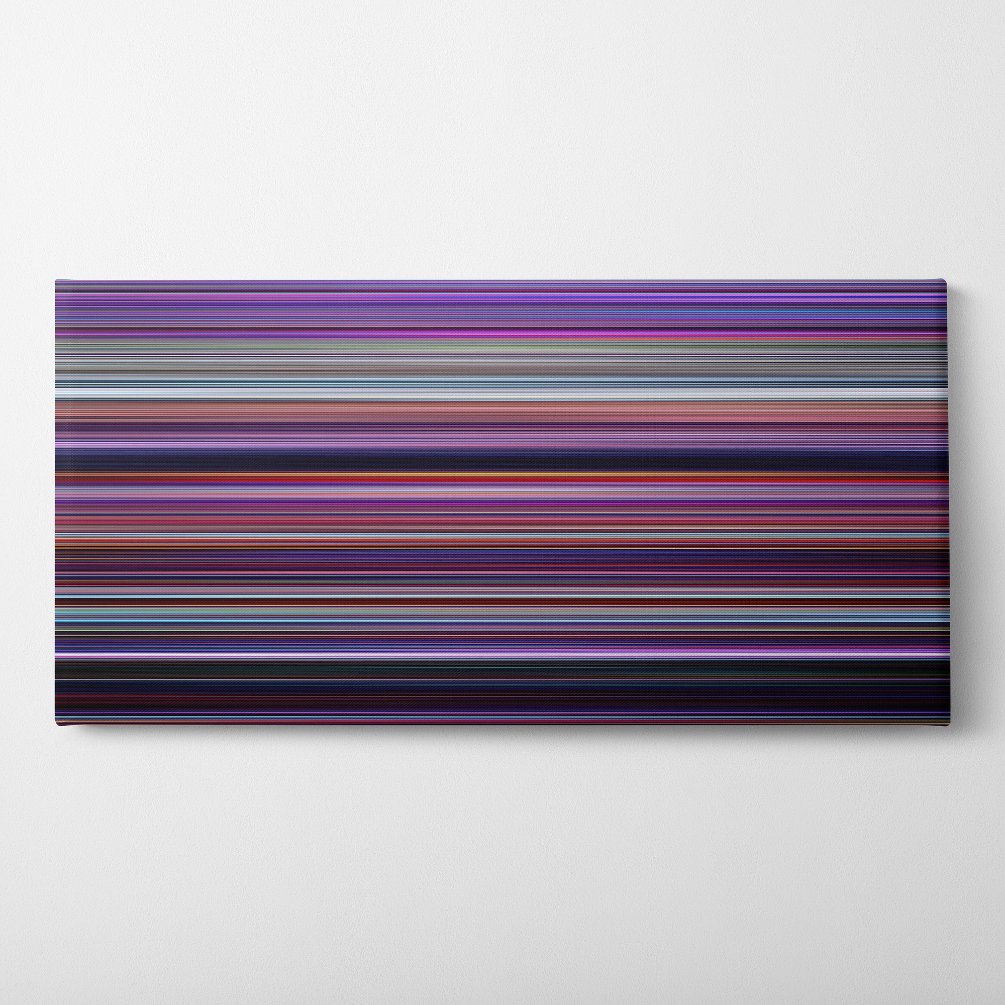 Spider-Man - Across the Spider-Verse (2023) CineSpectrum Color Spectrum Canvas Print - Horizontal on Wall