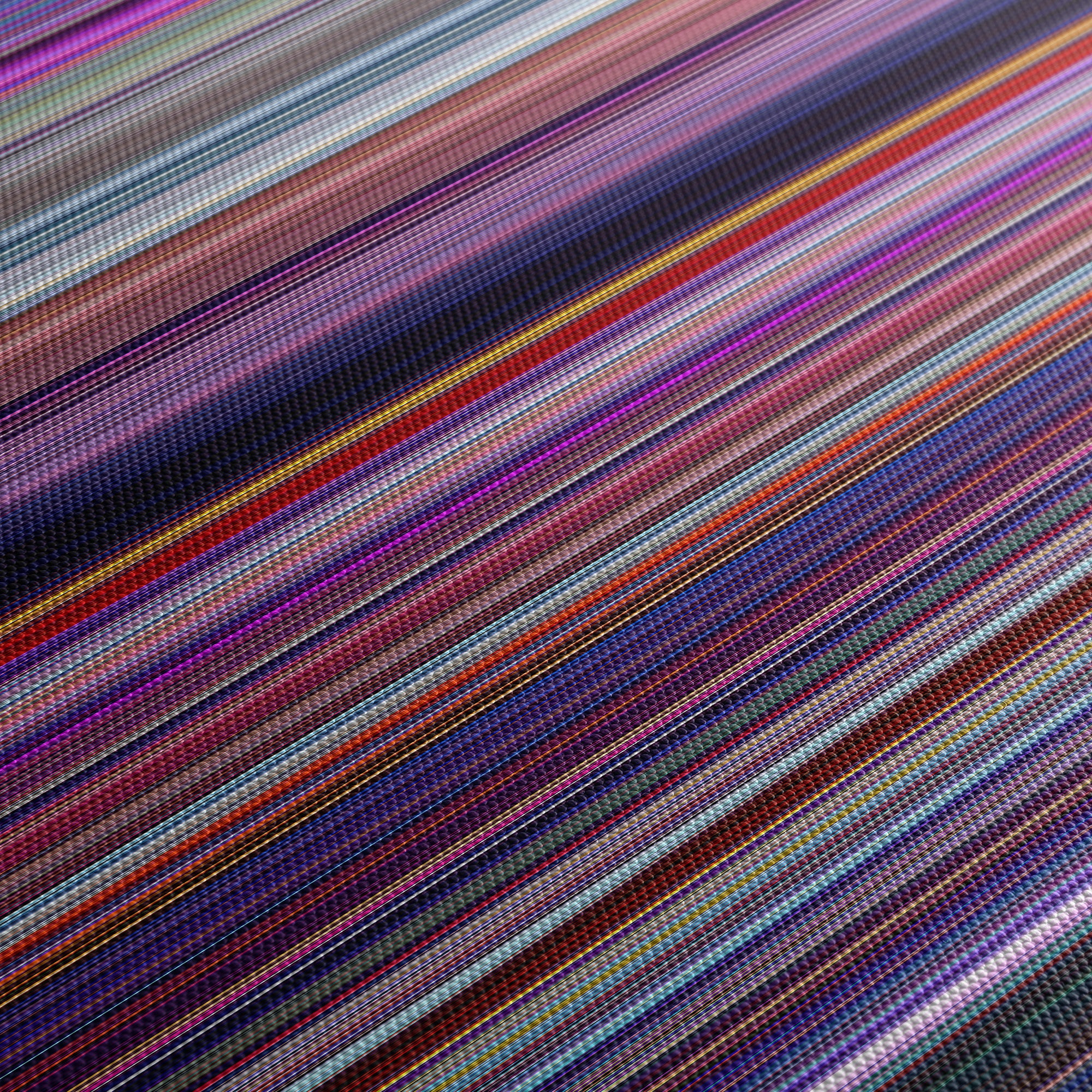 Spider-Man - Across the Spider-Verse (2023) CineSpectrum Color Spectrum Canvas Print - Close Up of Middle of Print