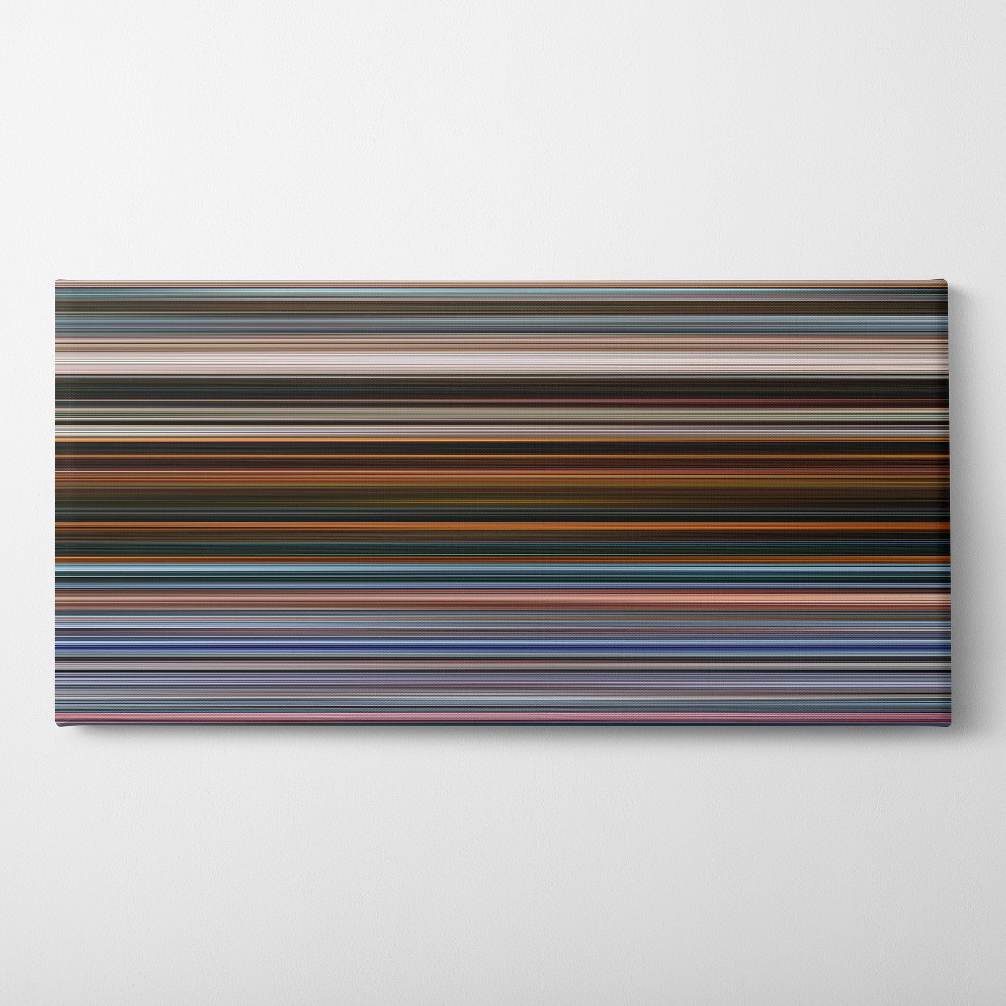 Spider-Man - Far From Home (2019) CineSpectrum Color Spectrum Canvas Print - Horizontal on Wall