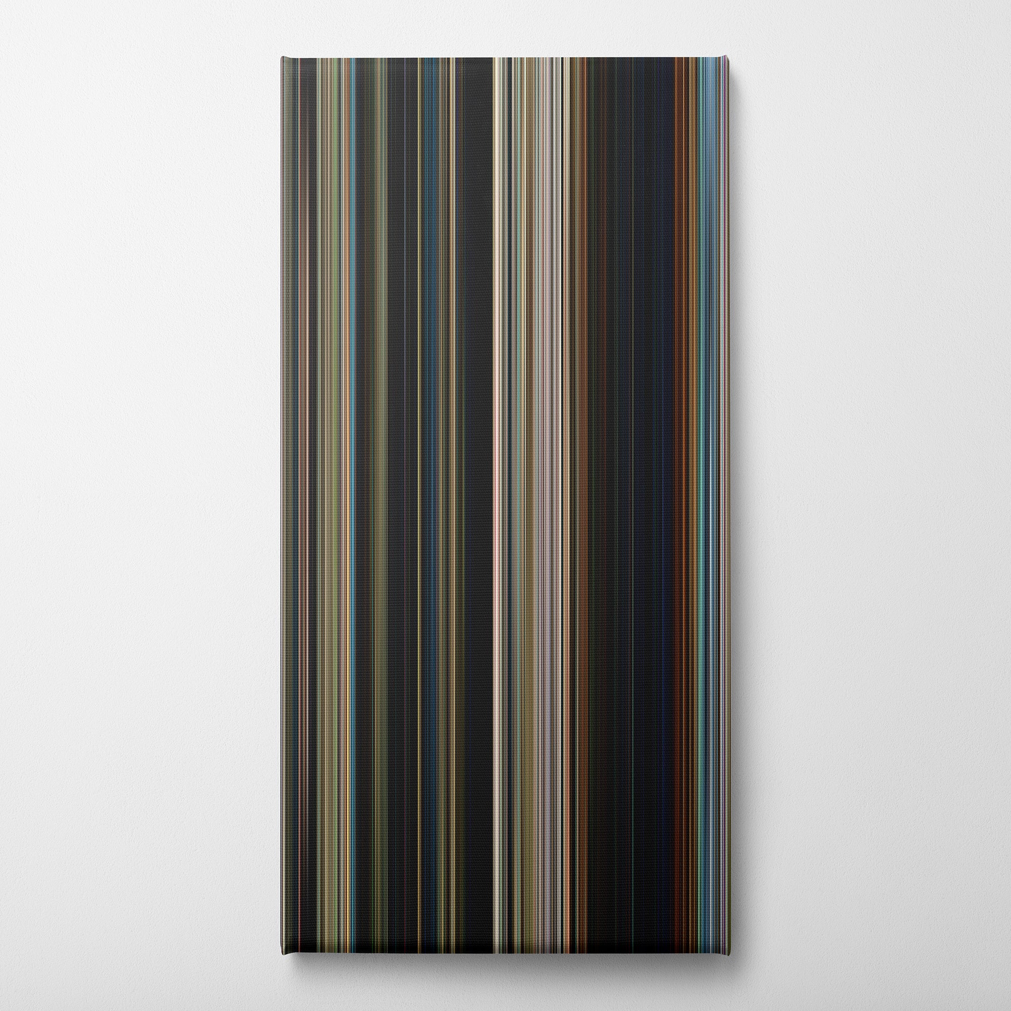 Spider-Man - Homecoming (2017) CineSpectrum Color Spectrum Canvas Print - Vertical on Wall