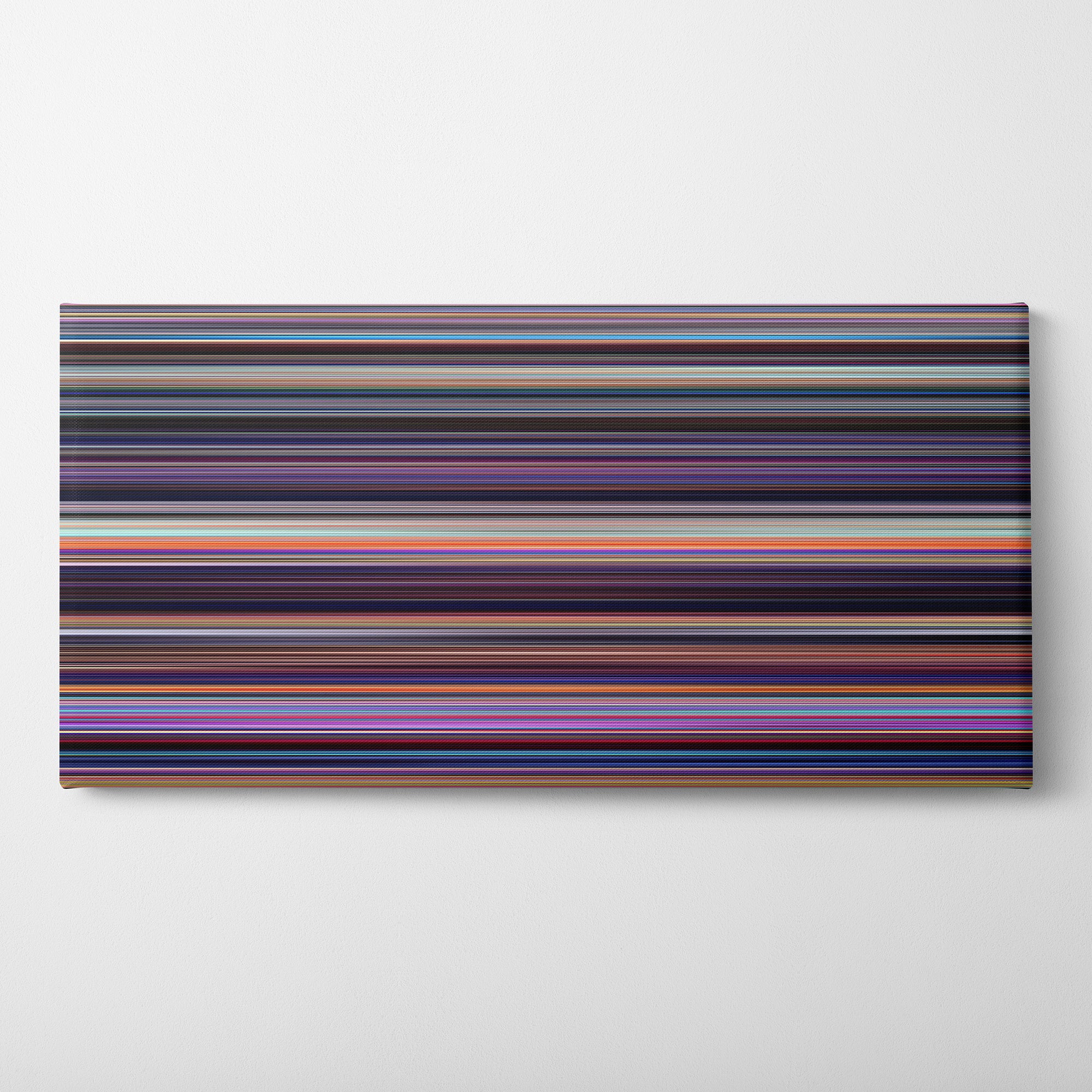 Spider-Man - Into The Spider-Verse (2018) CineSpectrum Color Spectrum Canvas Print - Horizontal on Wall