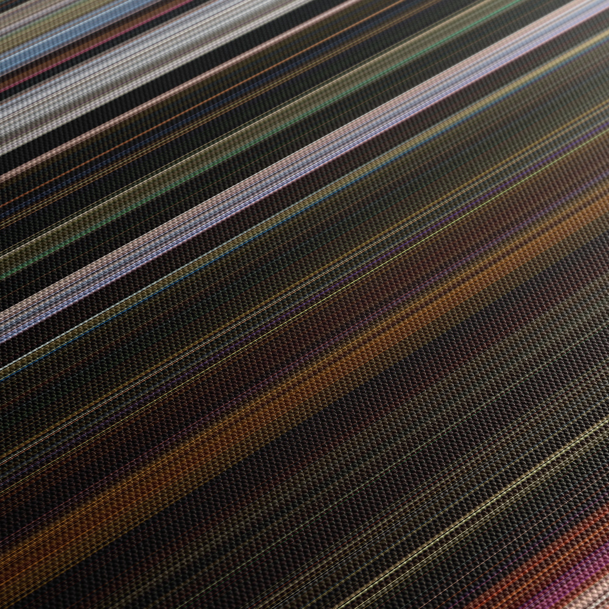 Spider-Man - No Way Home (2021) CineSpectrum Color Spectrum Canvas Print - Close Up of Middle of Print