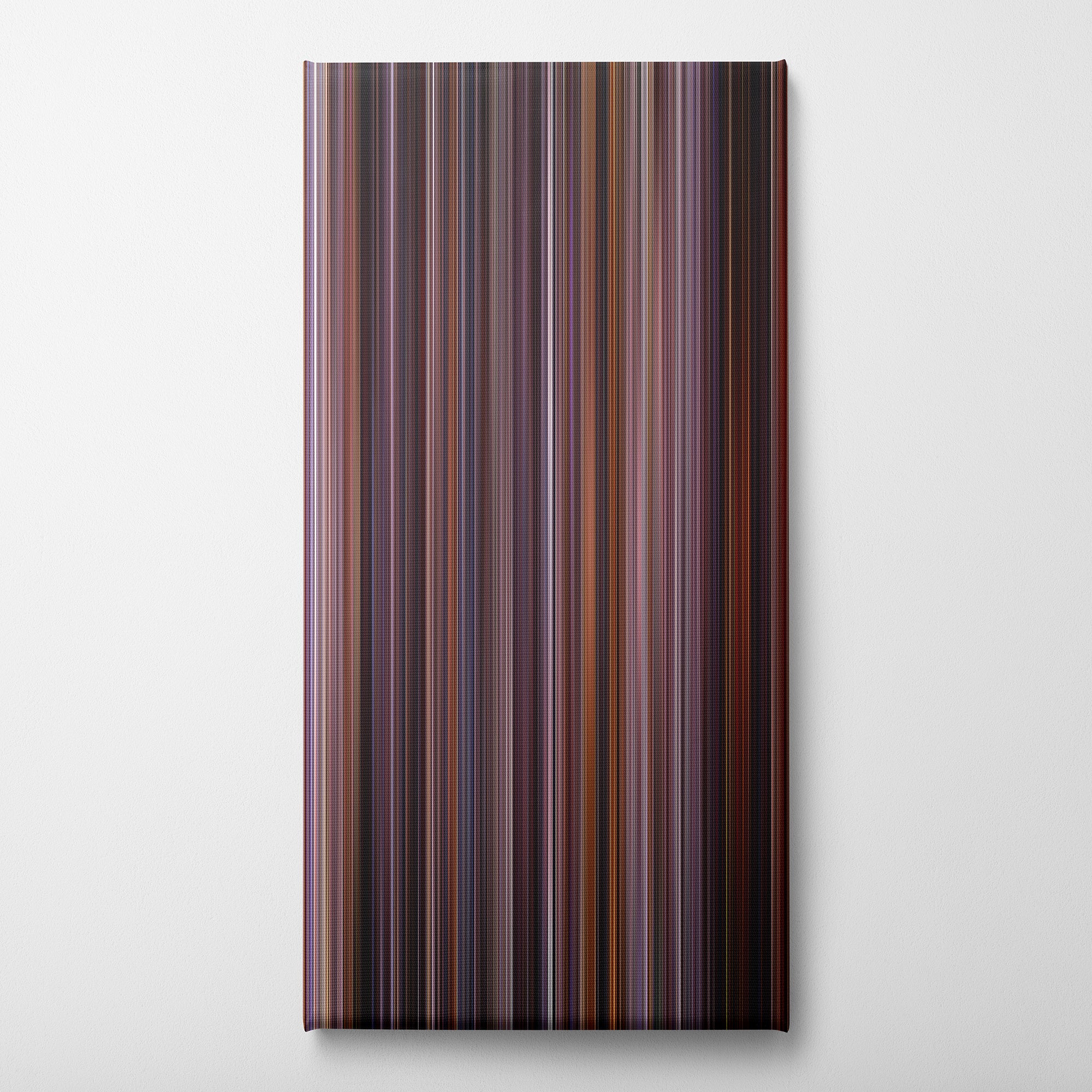 Spider-Man 2 (2004) CineSpectrum Color Spectrum Canvas Print - Vertical on Wall