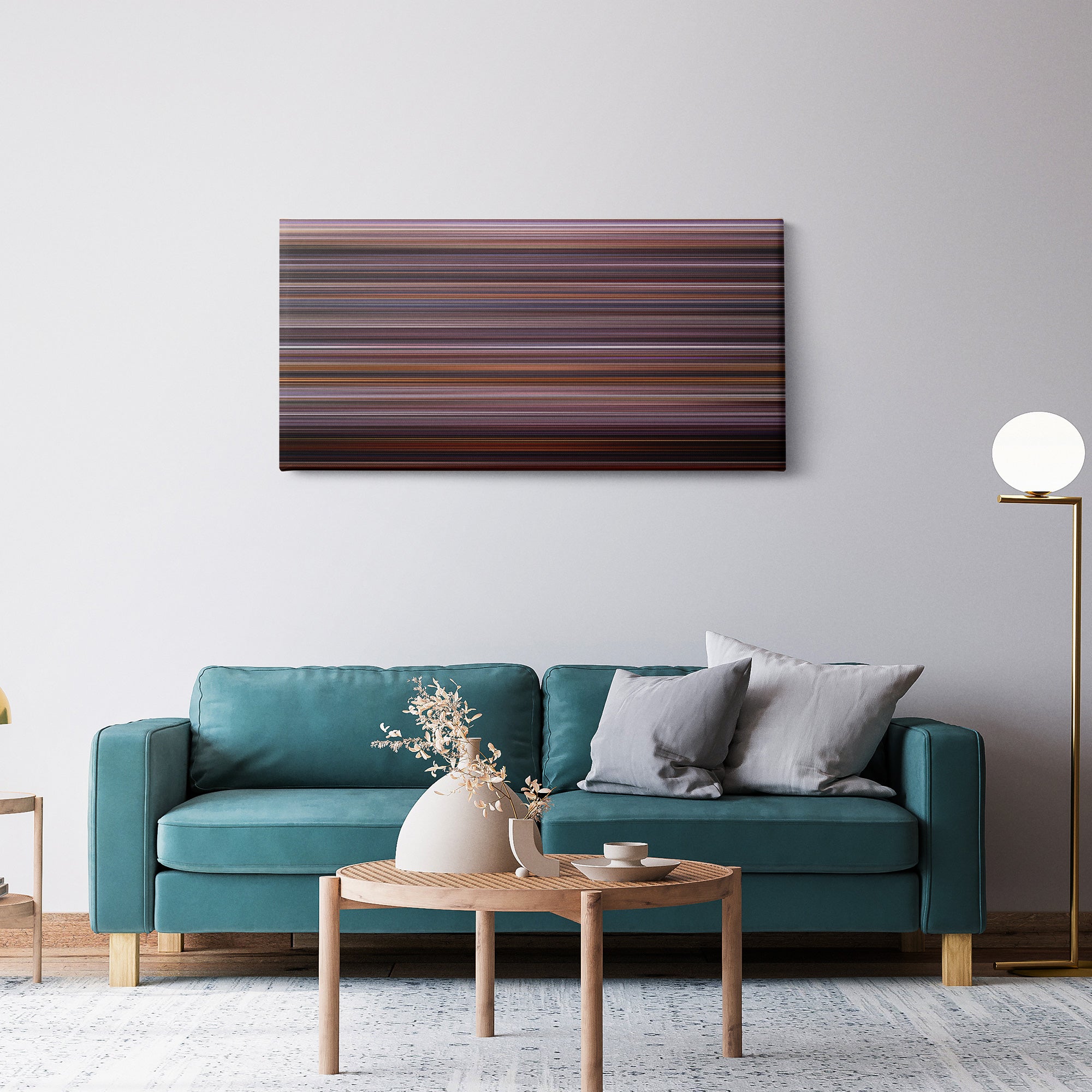 Spider-Man 2 (2004) CineSpectrum Color Spectrum Canvas Print - Hanging Horizontal on Wall in Room