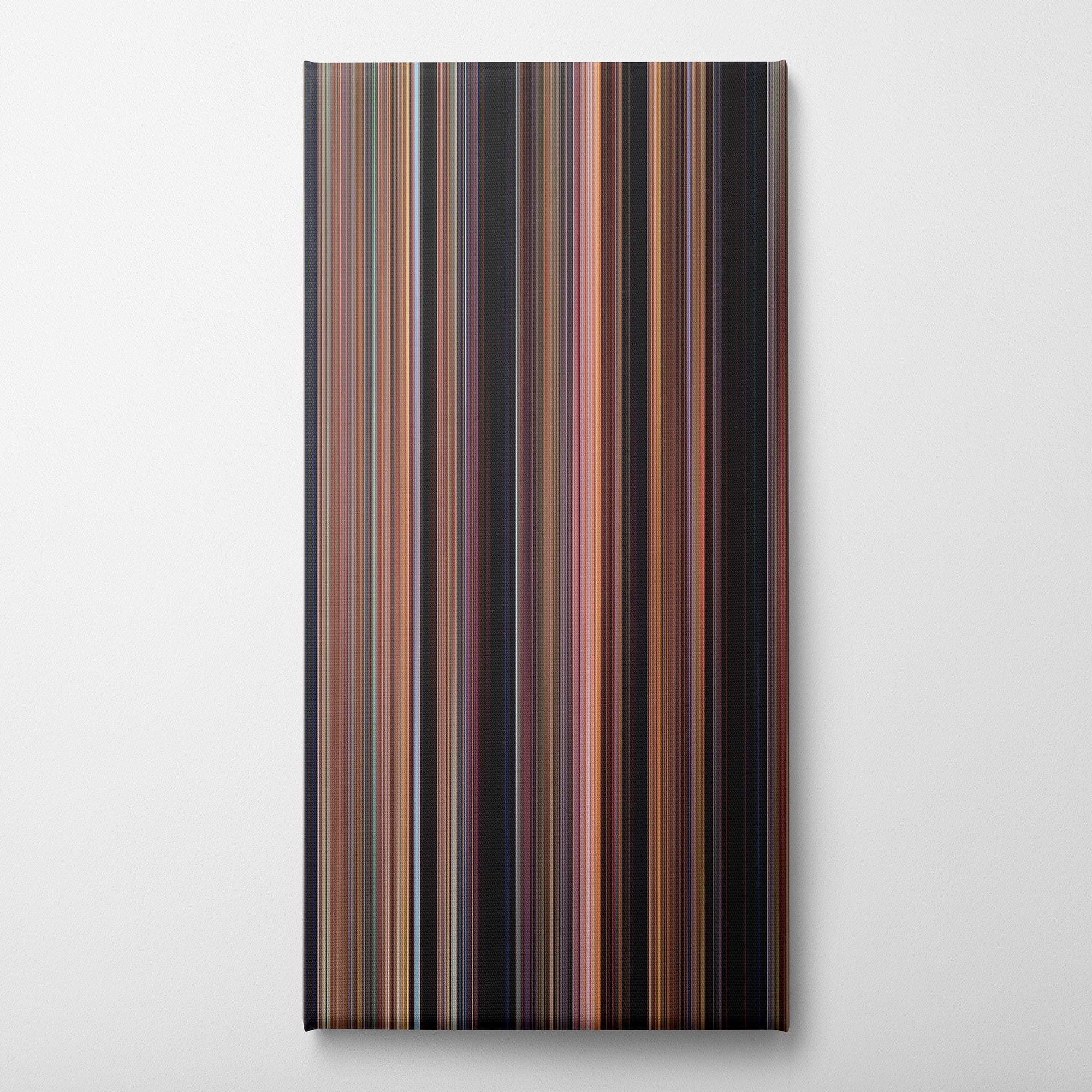 Spider-Man (2002) CineSpectrum Color Spectrum Canvas Print - Vertical on Wall