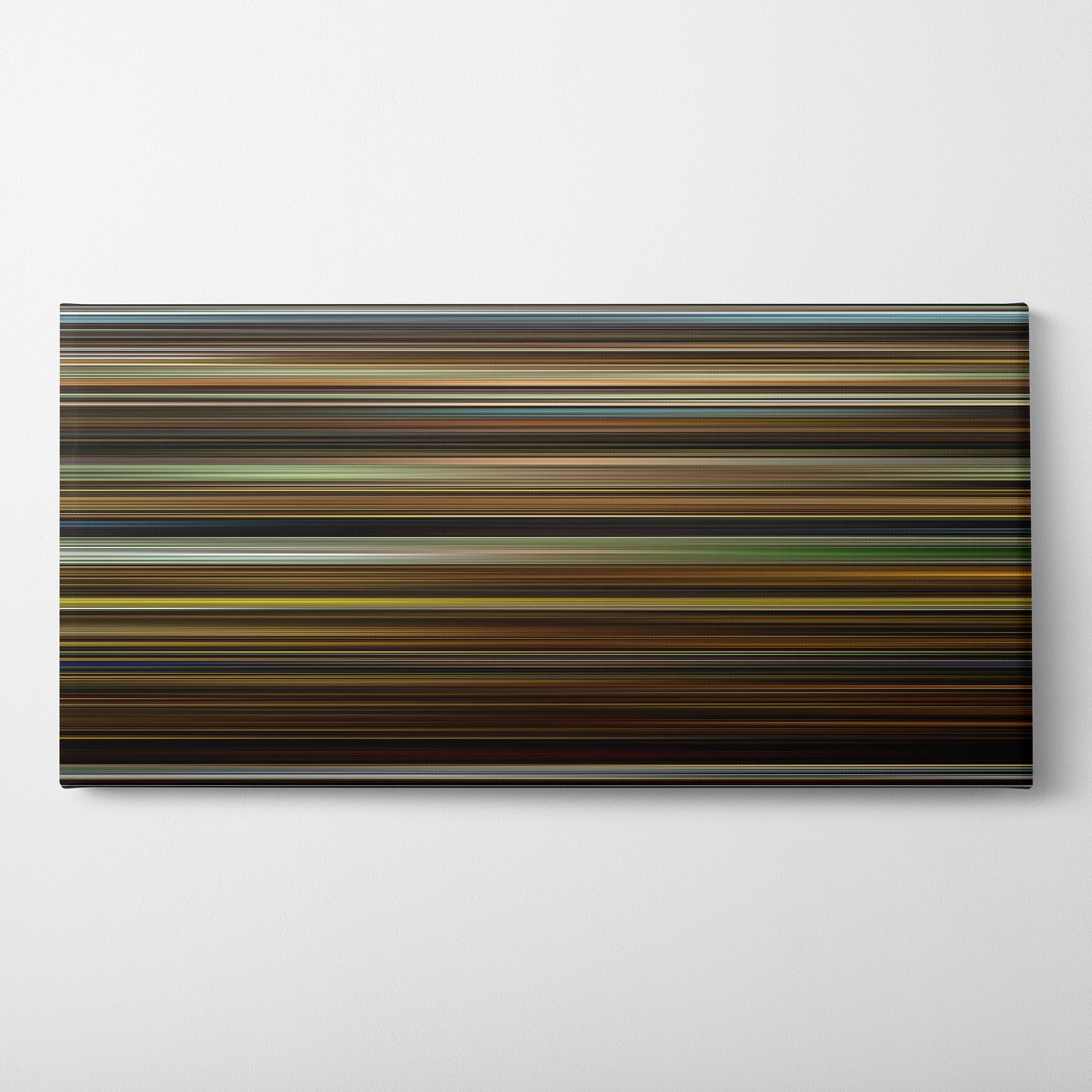 Split (2016) CineSpectrum Color Spectrum Canvas Print - Horizontal on Wall