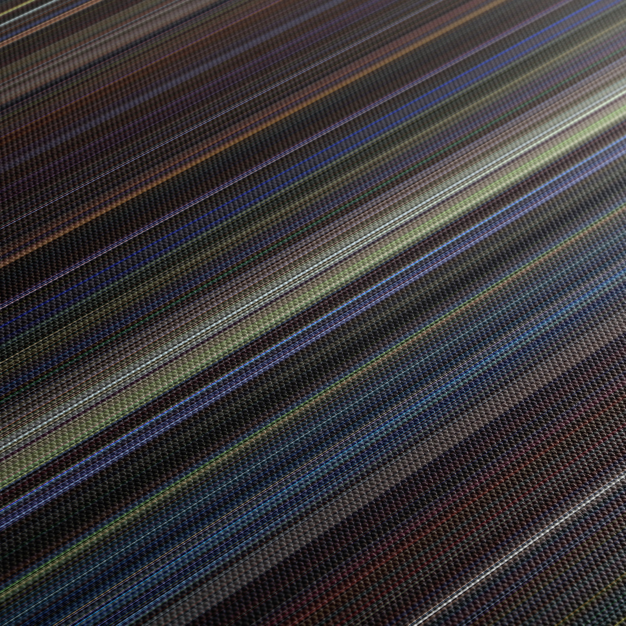 Star Trek - First Contact (1996) CineSpectrum Color Spectrum Canvas Print - Close Up of Middle of Print