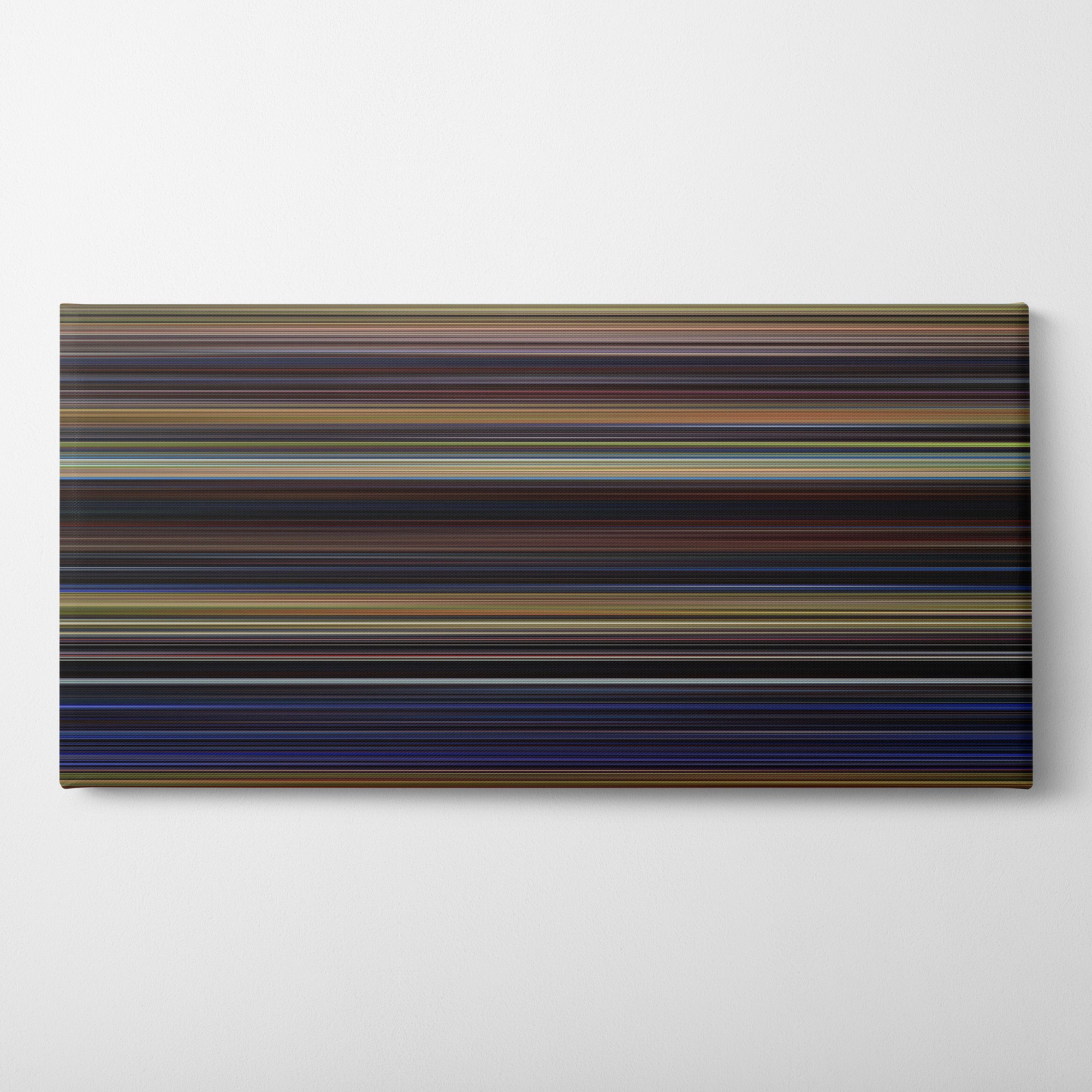 Star Trek - Insurrection (1998) CineSpectrum Color Spectrum Canvas Print - Horizontal on Wall