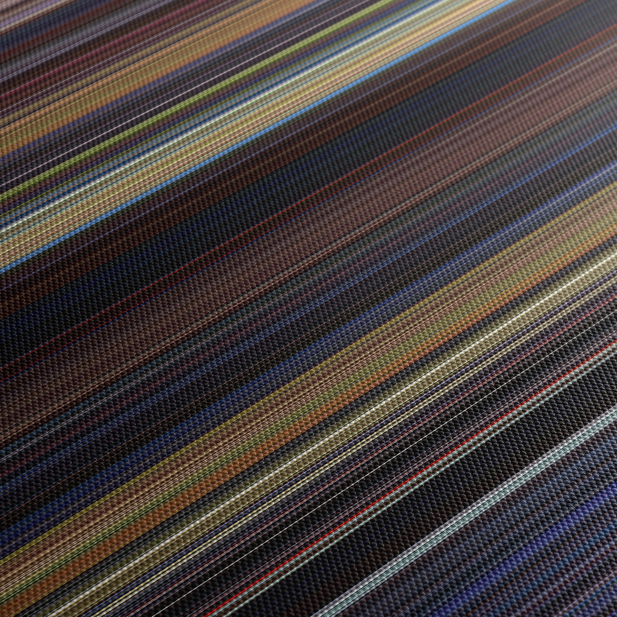 Star Trek - Insurrection (1998) CineSpectrum Color Spectrum Canvas Print - Close Up of Middle of Print