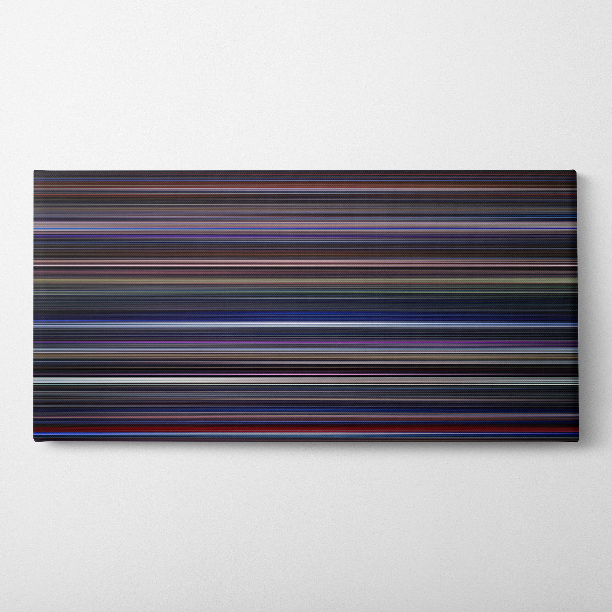Star Trek - The Motion Picture (1979) CineSpectrum Color Spectrum Canvas Print - Horizontal on Wall