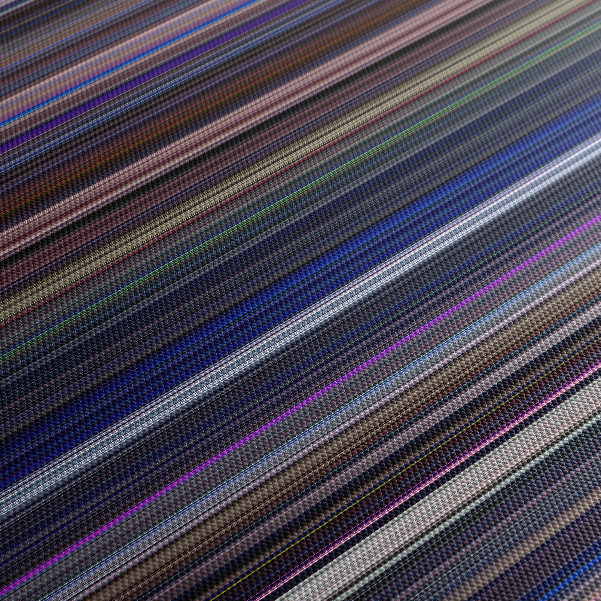 Star Trek - The Motion Picture (1979) CineSpectrum Color Spectrum Canvas Print - Close Up of Middle of Print