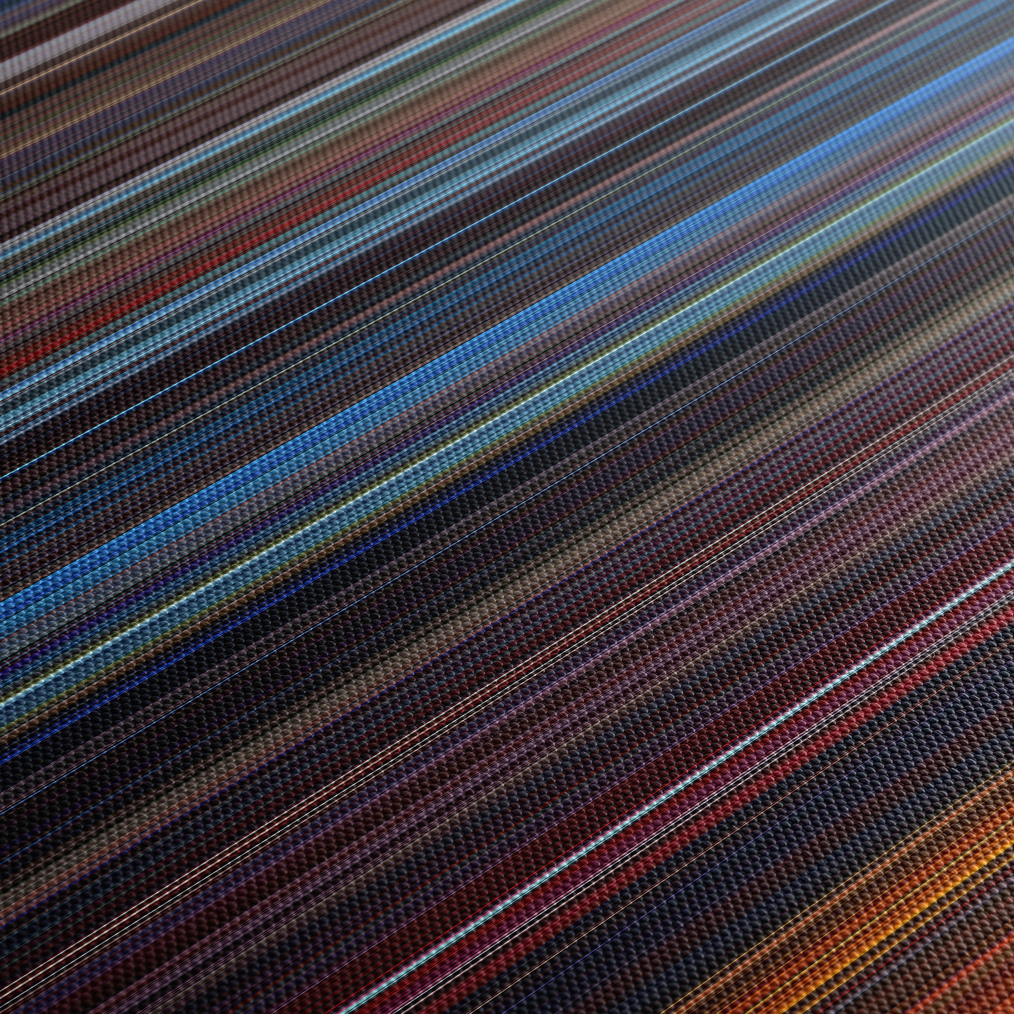 Star Trek III - The Search For Spock (1984) CineSpectrum Color Spectrum Canvas Print - Close Up of Middle of Print