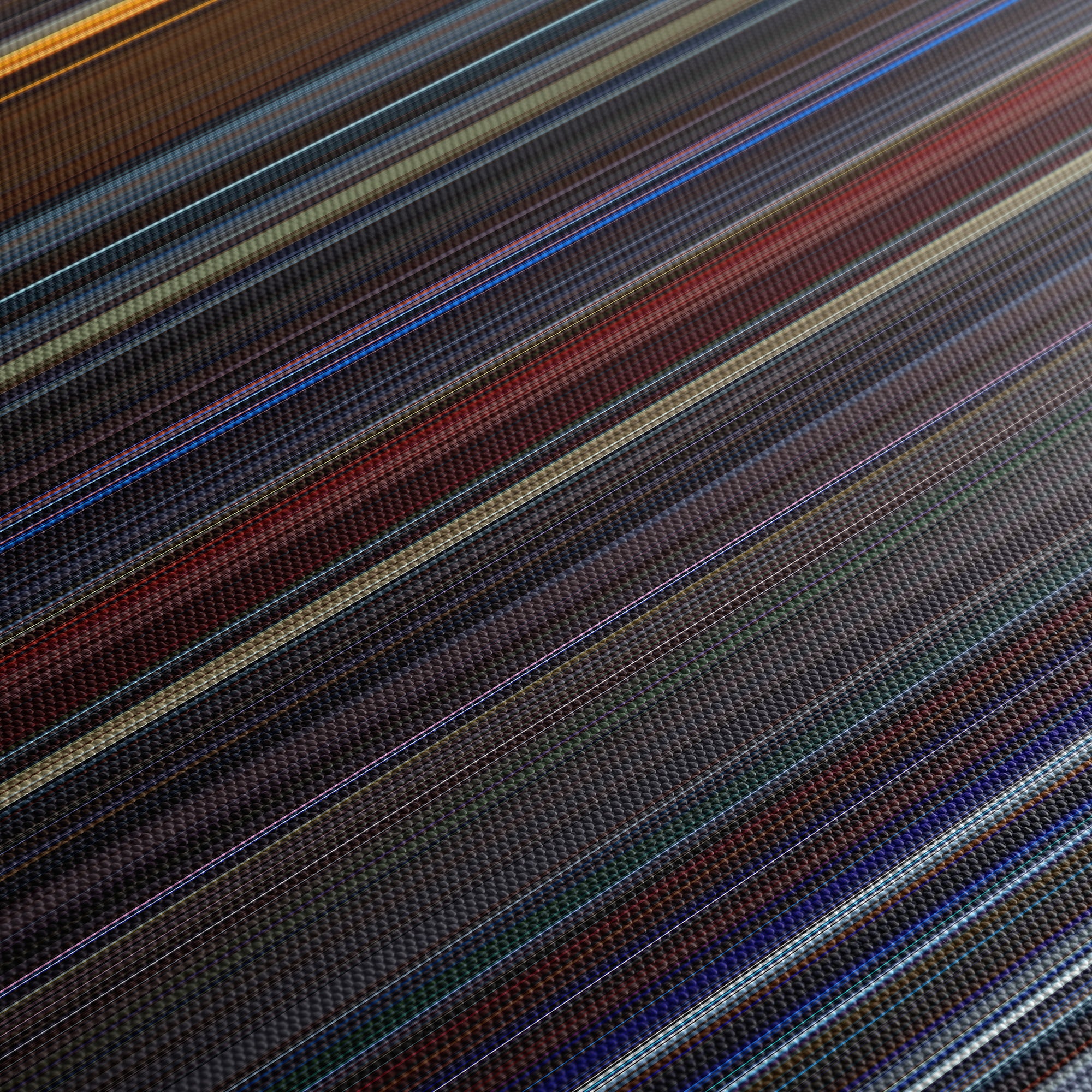 Star Trek II - The Wrath of Khan (1982) CineSpectrum Color Spectrum Canvas Print - Close Up of Middle of Print