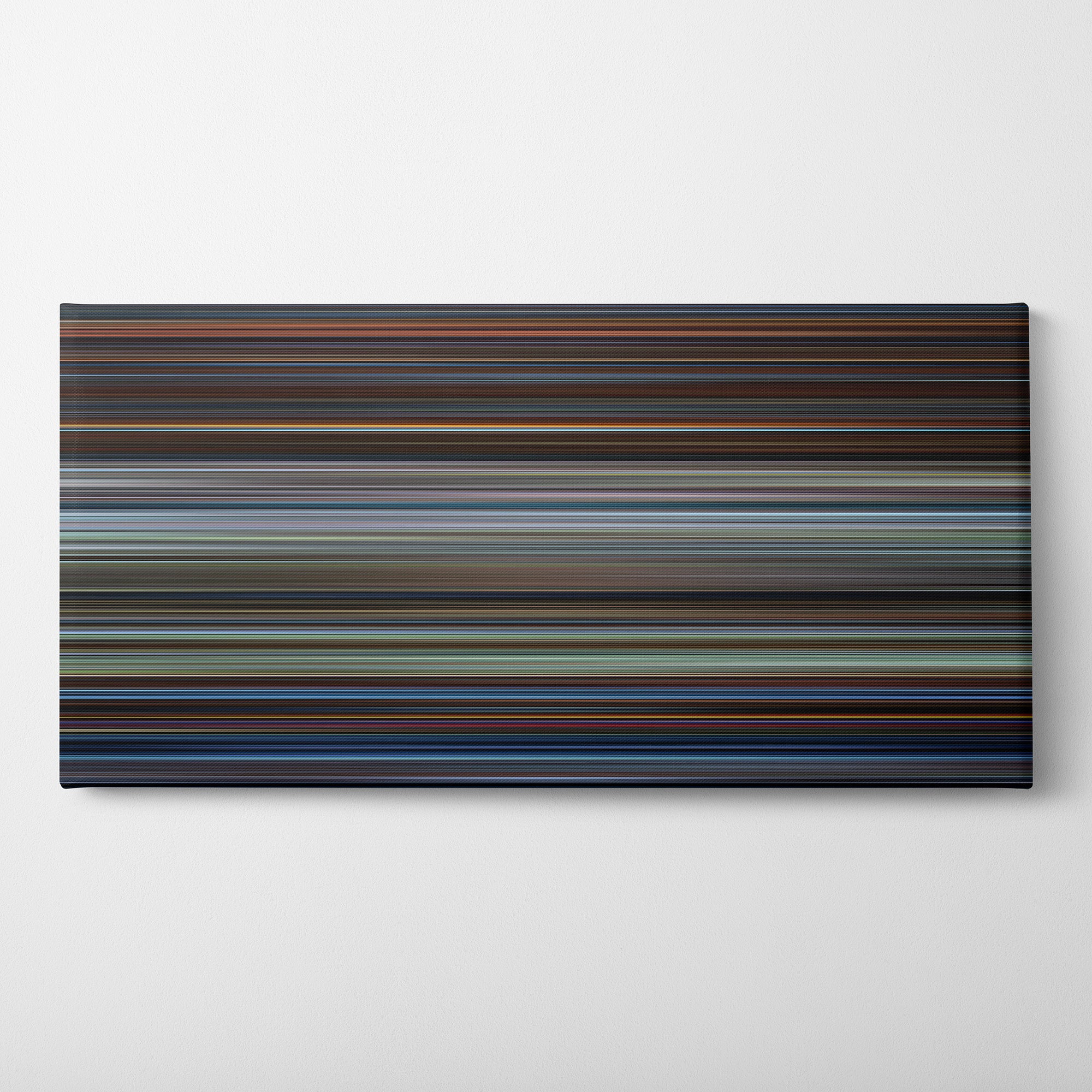Star Trek IV - The Voyage Home (1986) CineSpectrum Color Spectrum Canvas Print - Horizontal on Wall