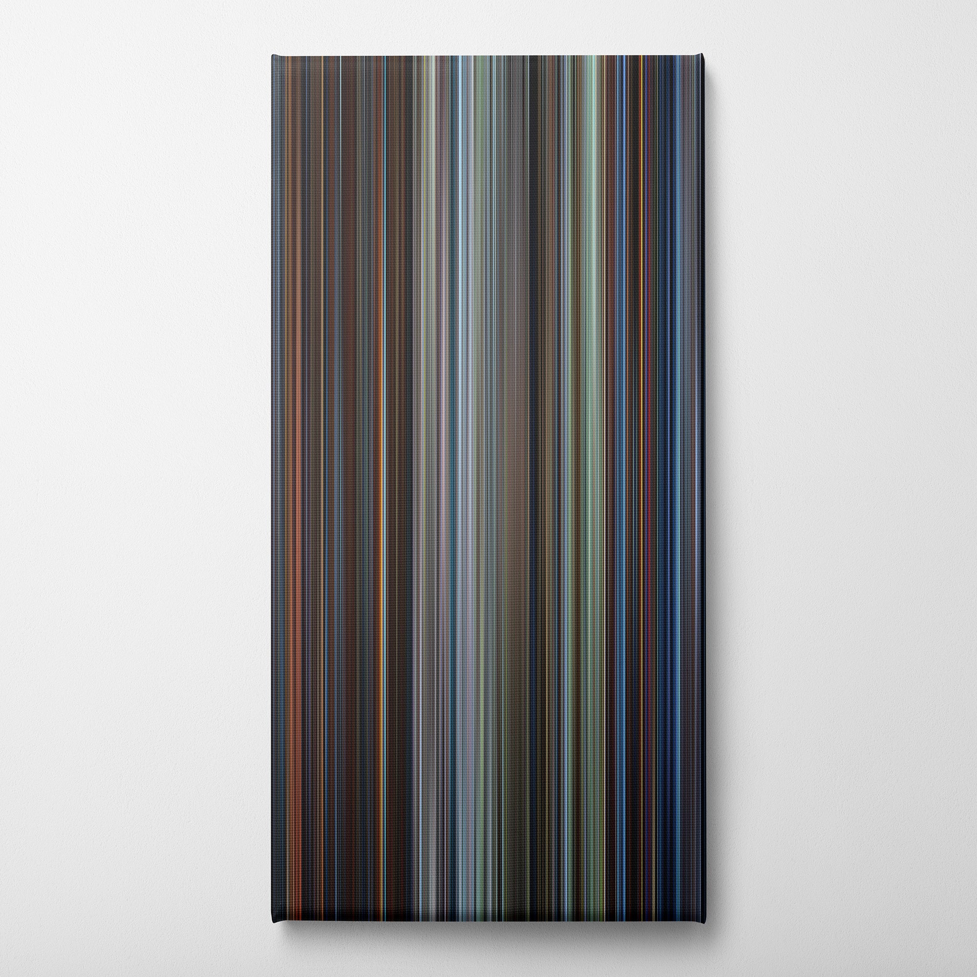 Star Trek IV - The Voyage Home (1986) CineSpectrum Color Spectrum Canvas Print - Vertical on Wall