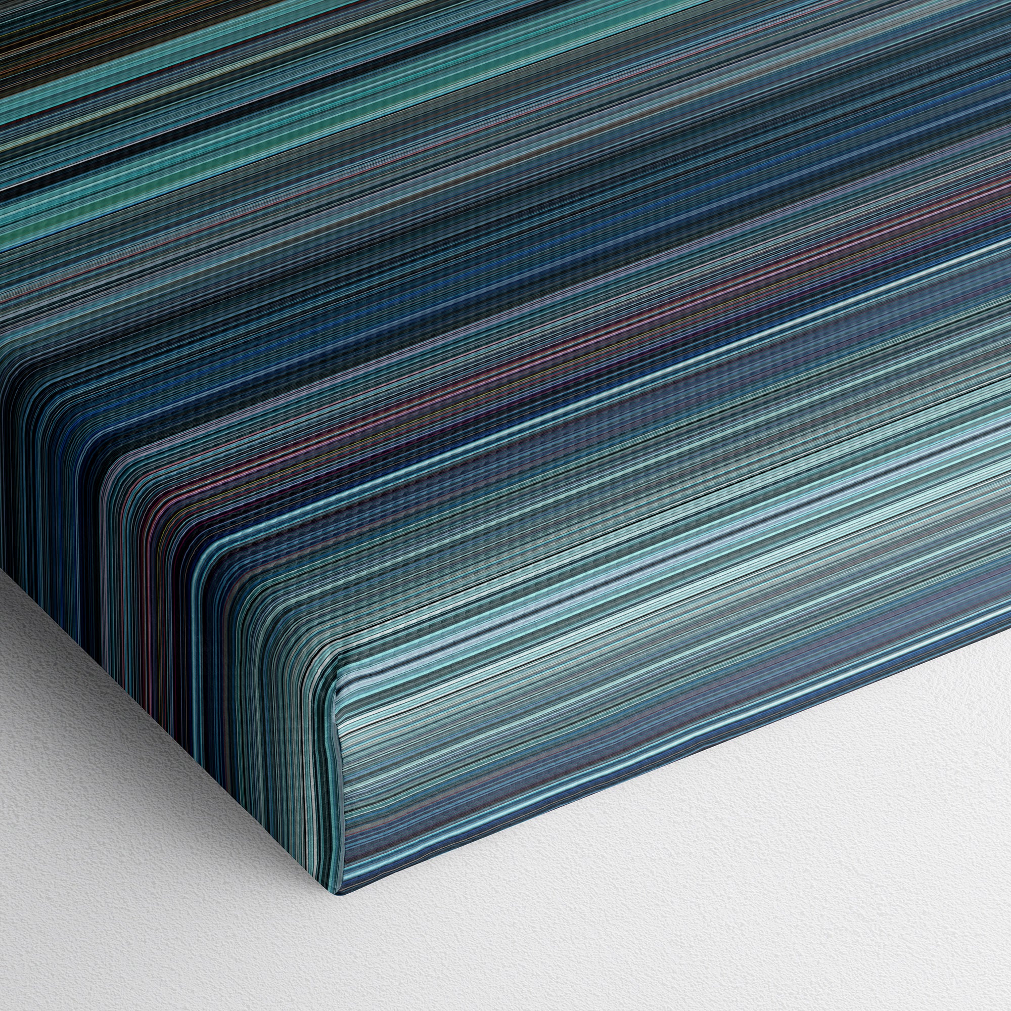 Star Trek Into Darkness (2013) CineSpectrum Color Spectrum Canvas Print - Close Up of Bottom of Print