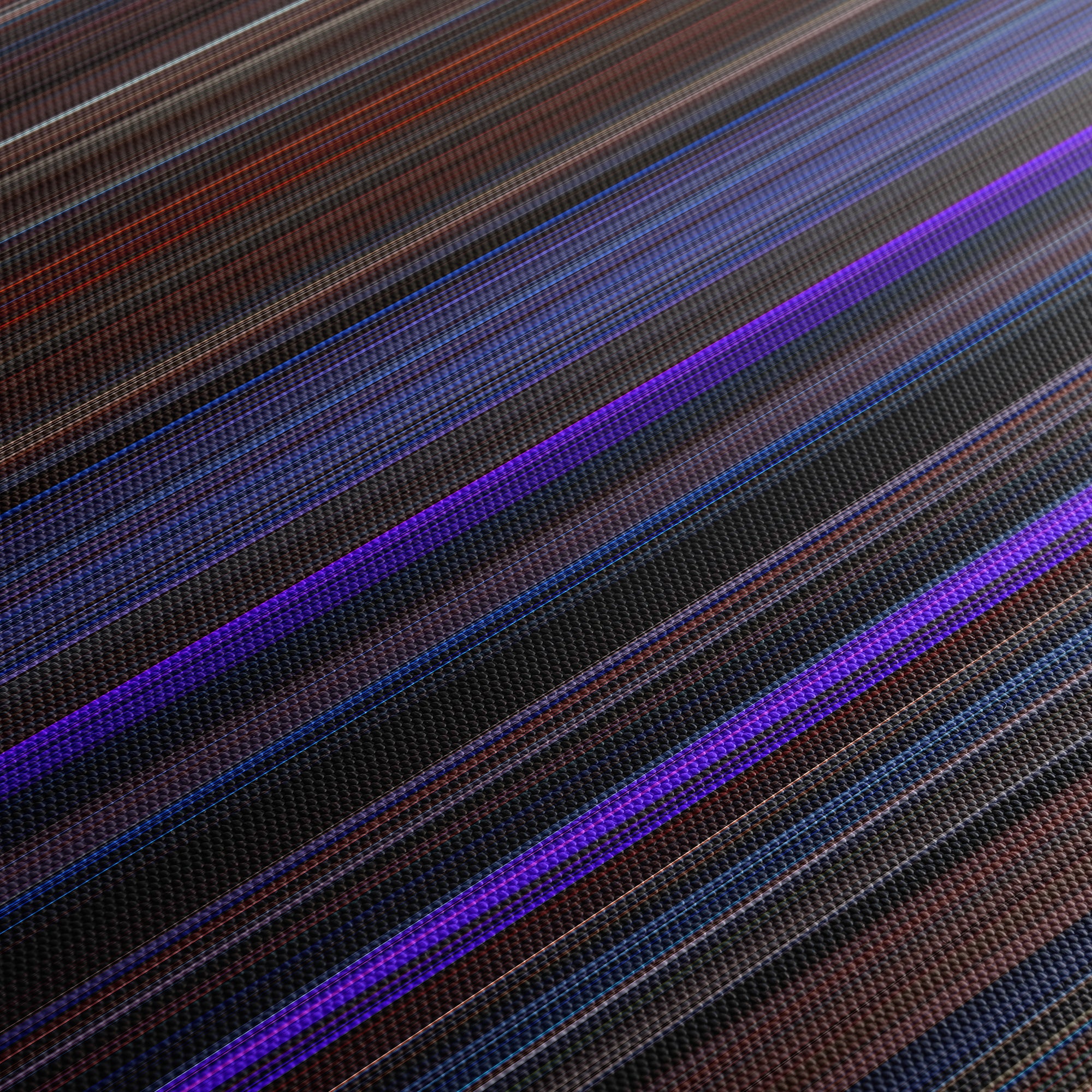 Star Trek VI - The Undiscovered Country (1991) CineSpectrum Color Spectrum Canvas Print - Close Up of Middle of Print