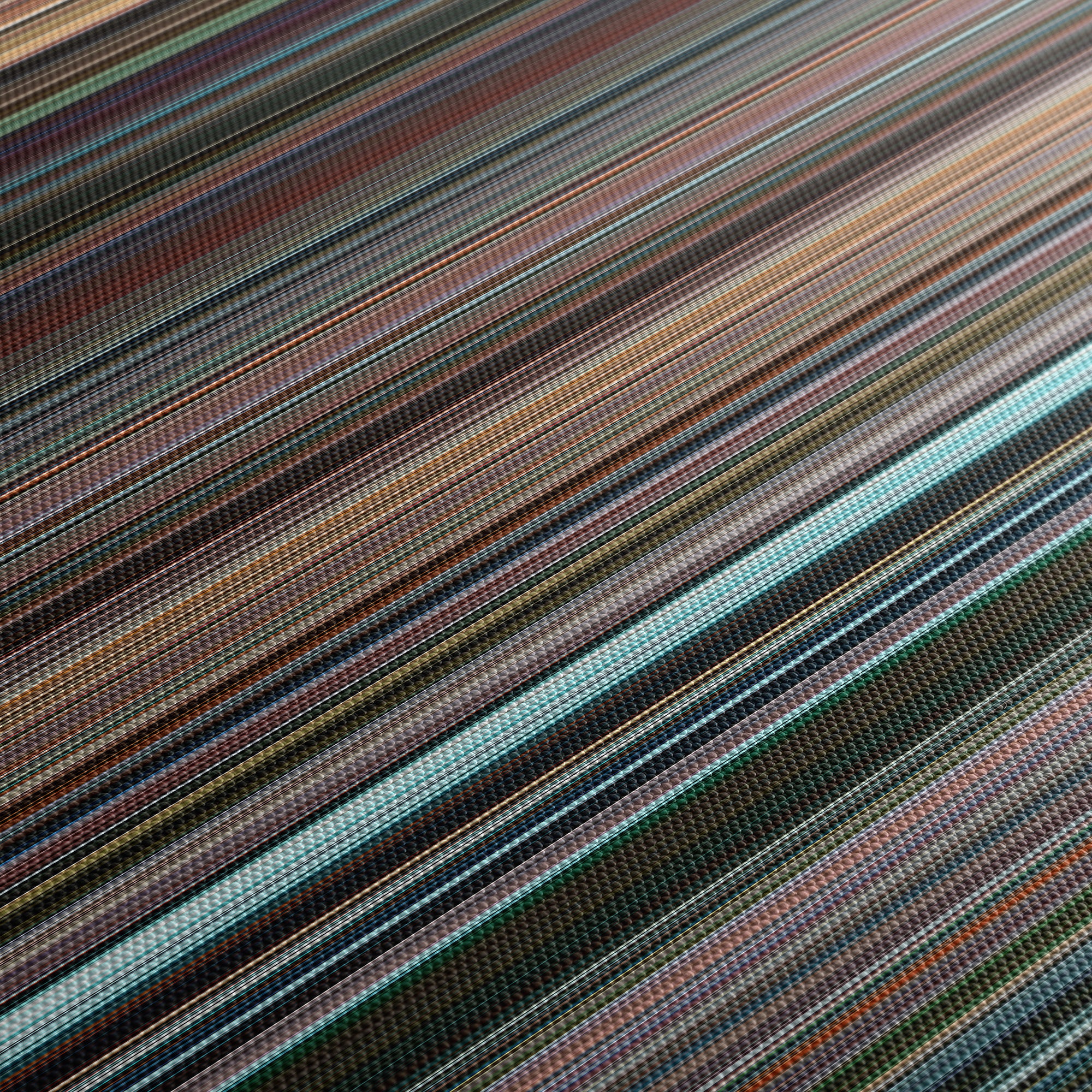 Star Trek (2009) CineSpectrum Color Spectrum Canvas Print - Close Up of Middle of Print