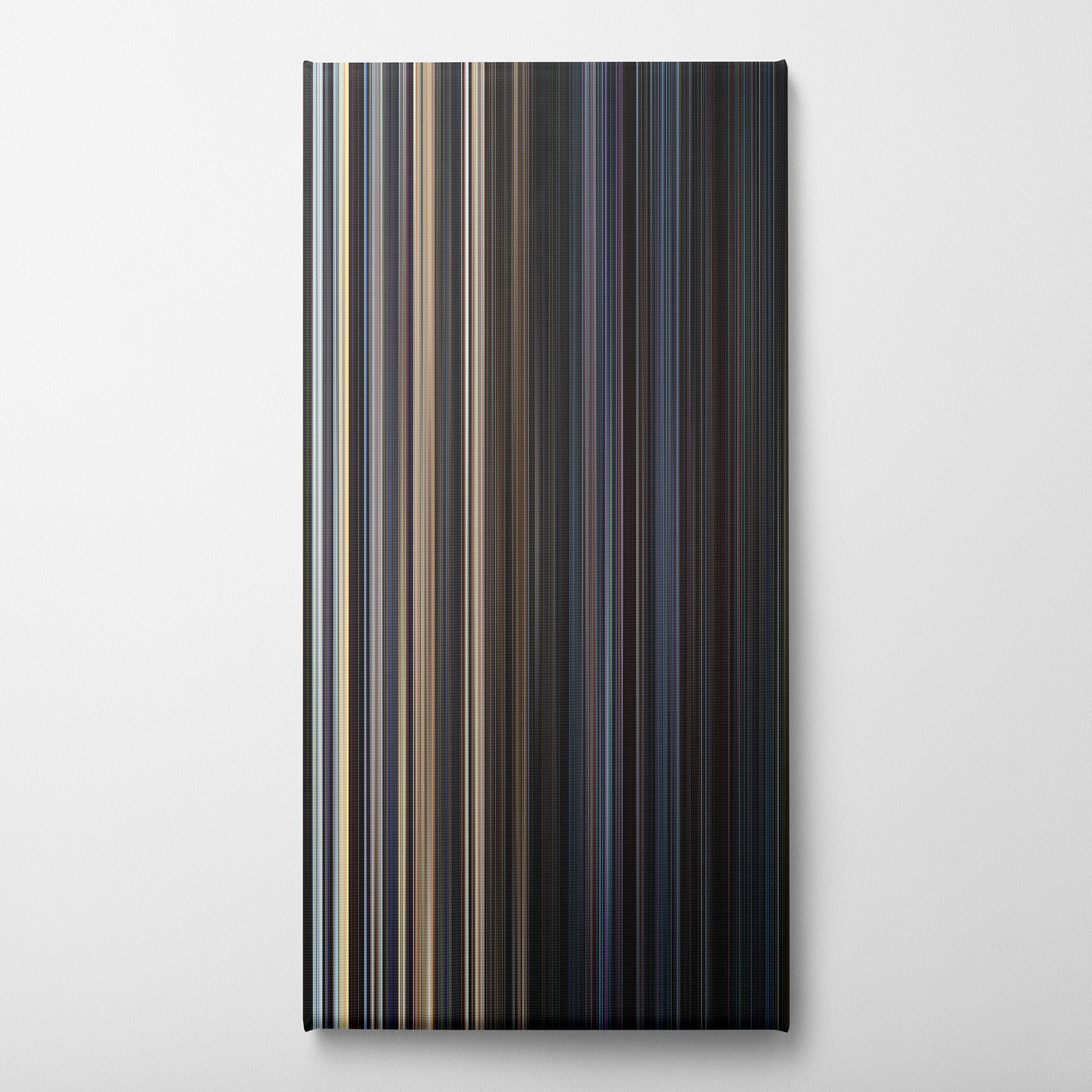 Star Wars Episode IV - A New Hope (1977) CineSpectrum Color Spectrum Canvas Print - Vertical on Wall