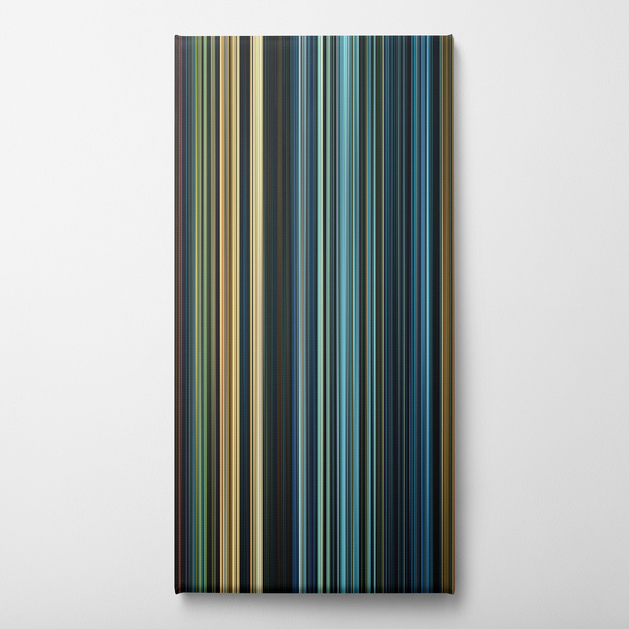 Star Wars Episode IX - The Rise Of Skywalker (2019) CineSpectrum Color Spectrum Canvas Print - Vertical on Wall