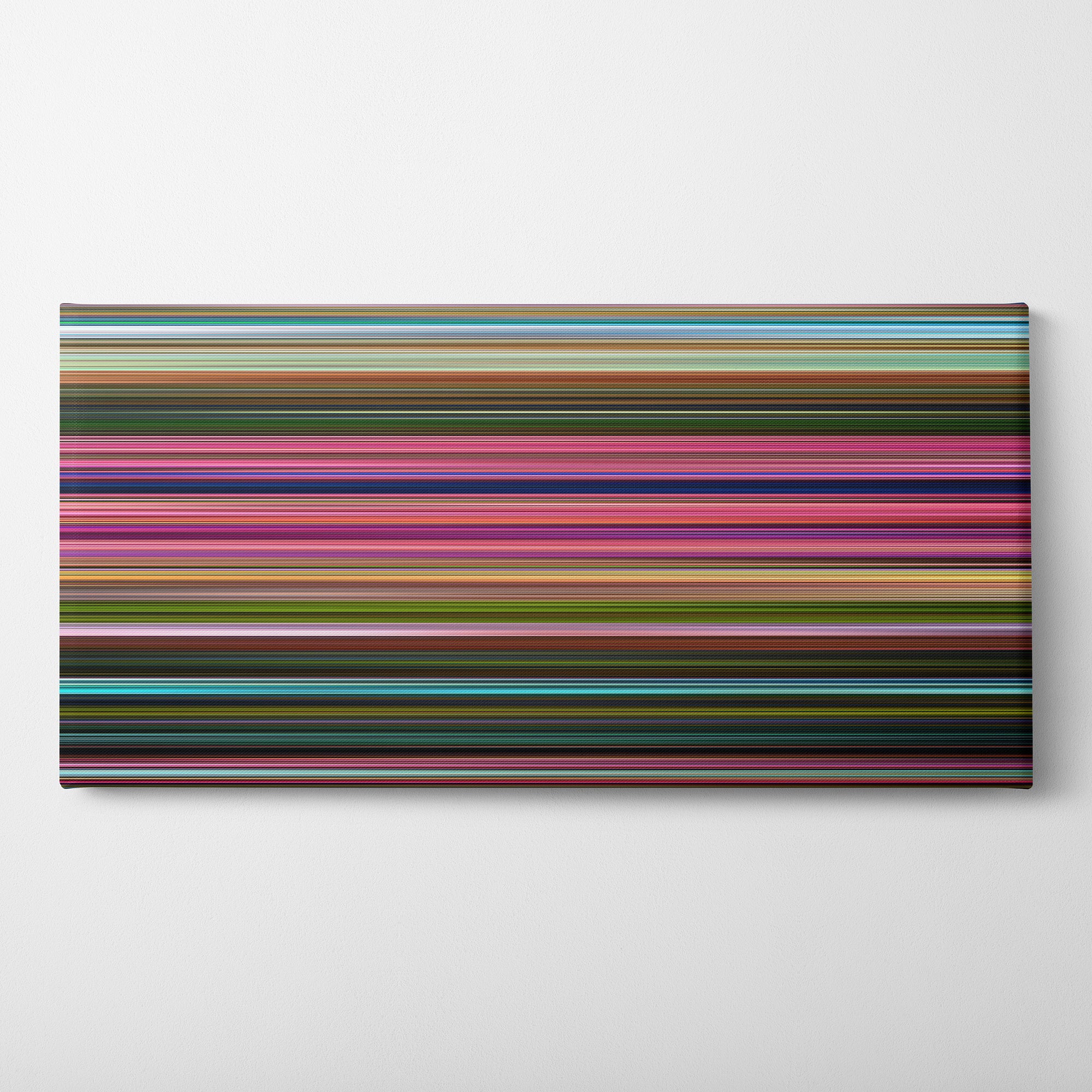 Strange World (2022) CineSpectrum Color Spectrum Canvas Print - Horizontal on Wall