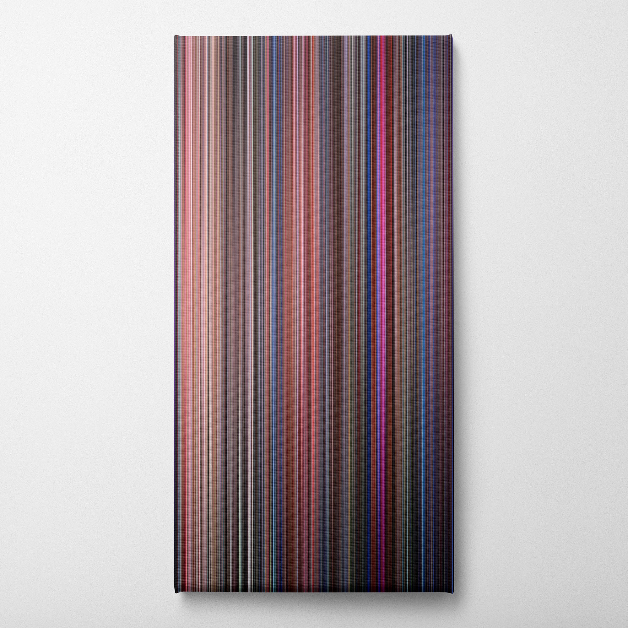 Strictly Ballroom (1992) CineSpectrum Color Spectrum Canvas Print - Vertical on Wall