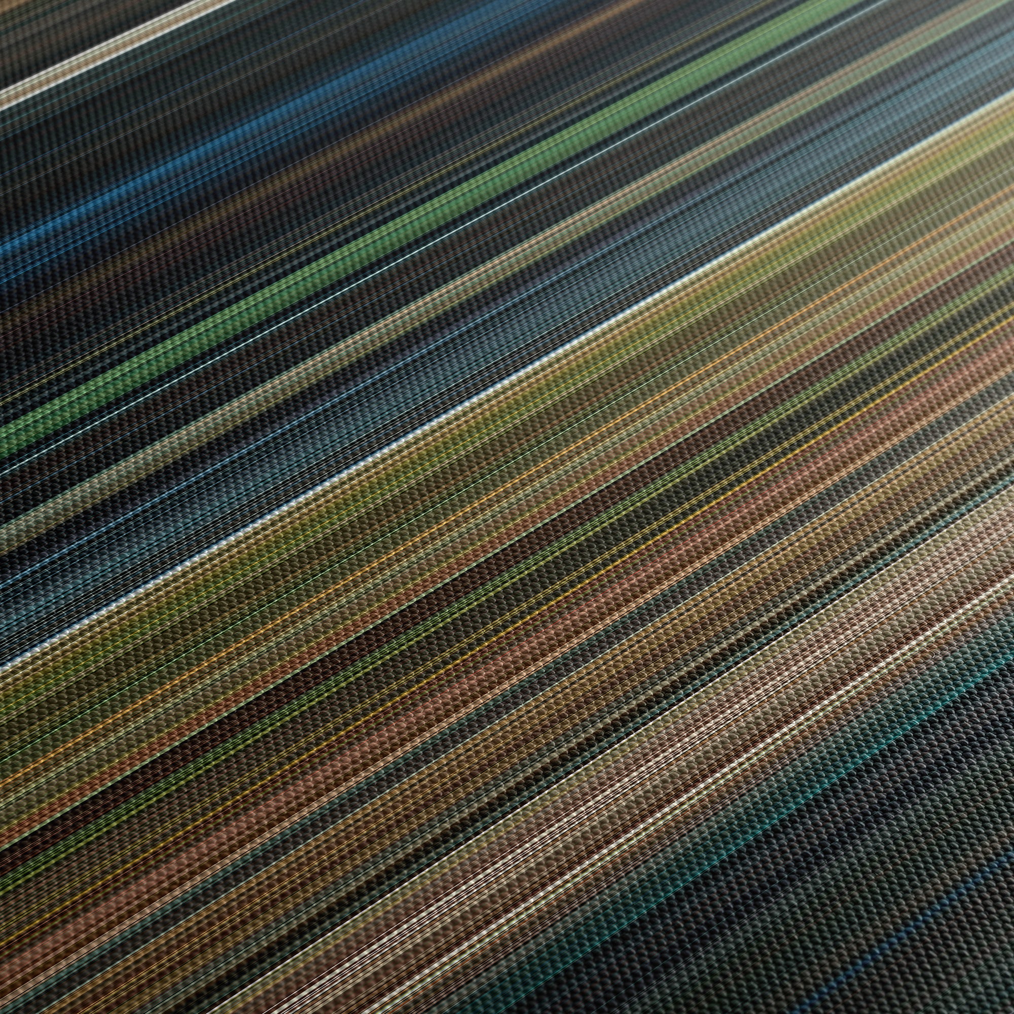 Survival Of The Dead (2009) CineSpectrum Color Spectrum Canvas Print - Close Up of Middle of Print
