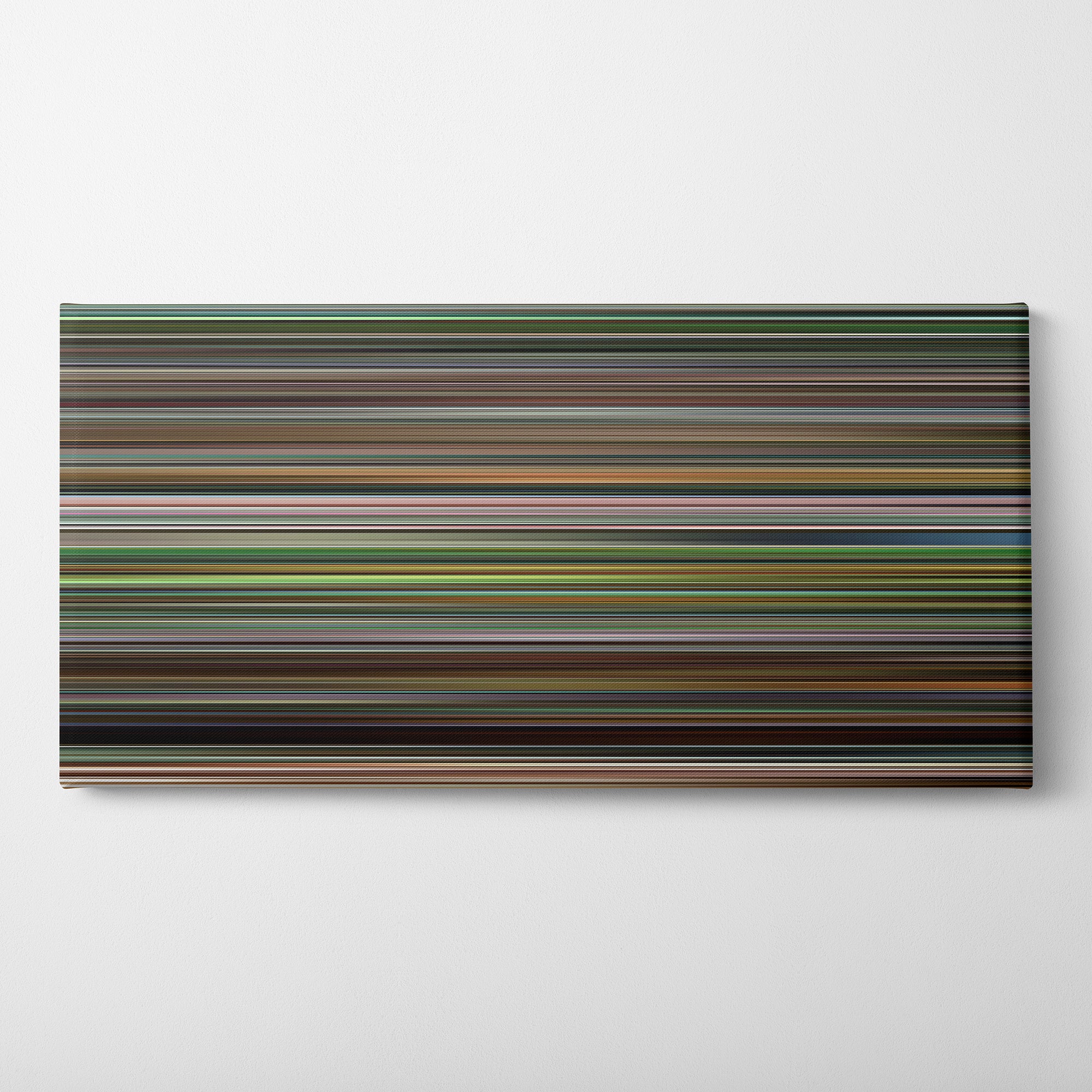 Sympathy For Mr. Vengeance (2002) CineSpectrum Color Spectrum Canvas Print - Horizontal on Wall