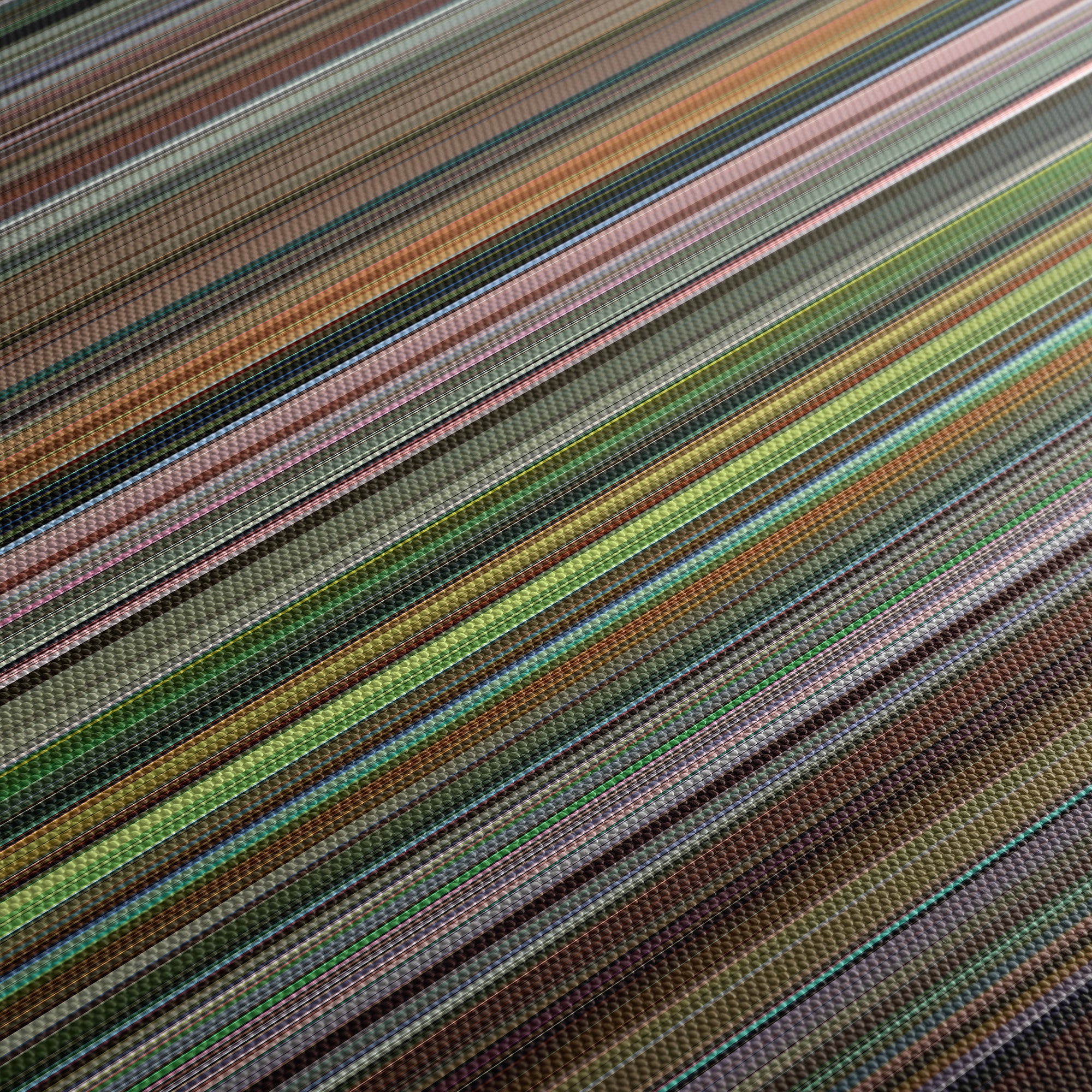 Sympathy For Mr. Vengeance (2002) CineSpectrum Color Spectrum Canvas Print - Close Up of Middle of Print