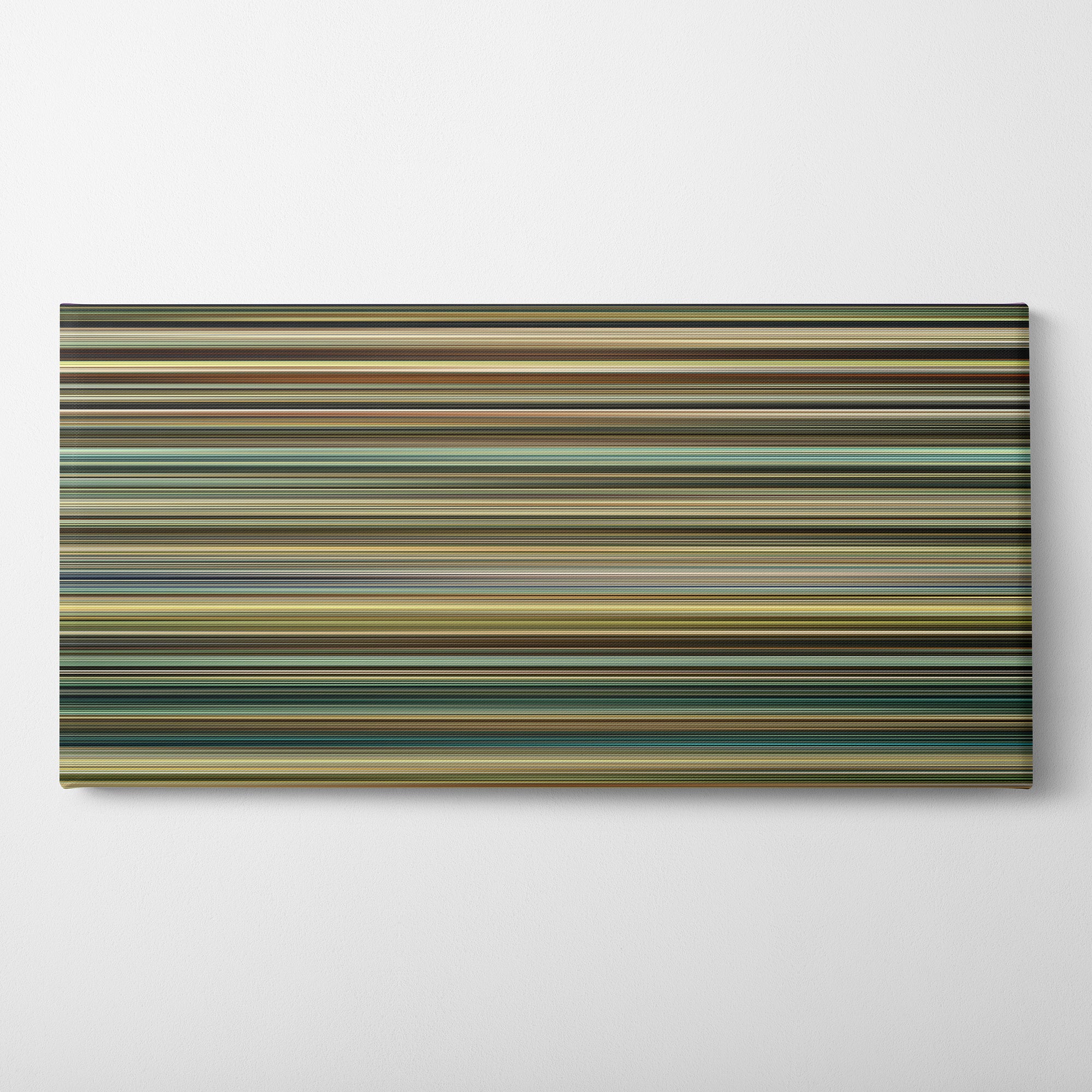 Taken 3 (2014) CineSpectrum Color Spectrum Canvas Print - Horizontal on Wall