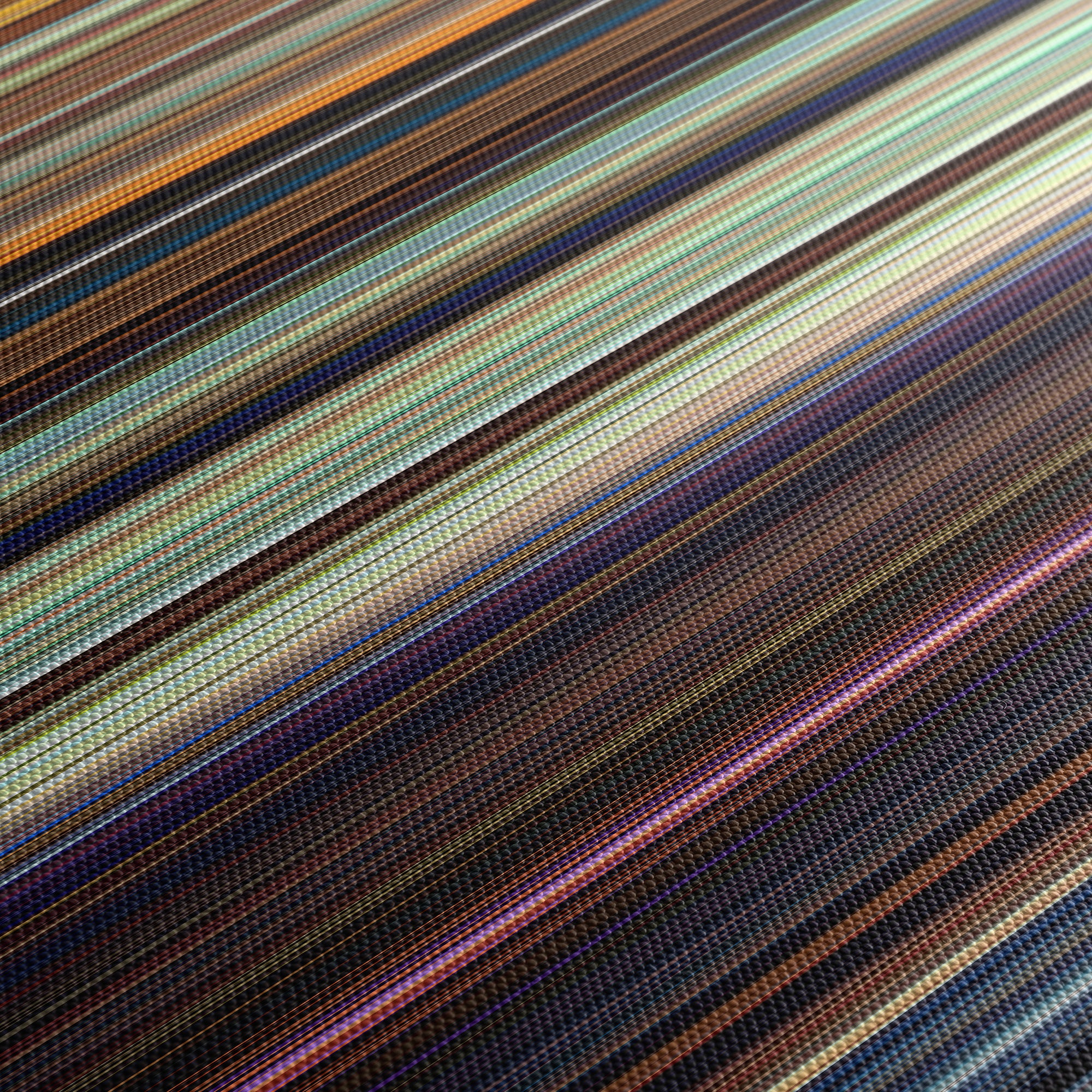 Tales From Earthsea (2006) CineSpectrum Color Spectrum Canvas Print - Close Up of Middle of Print