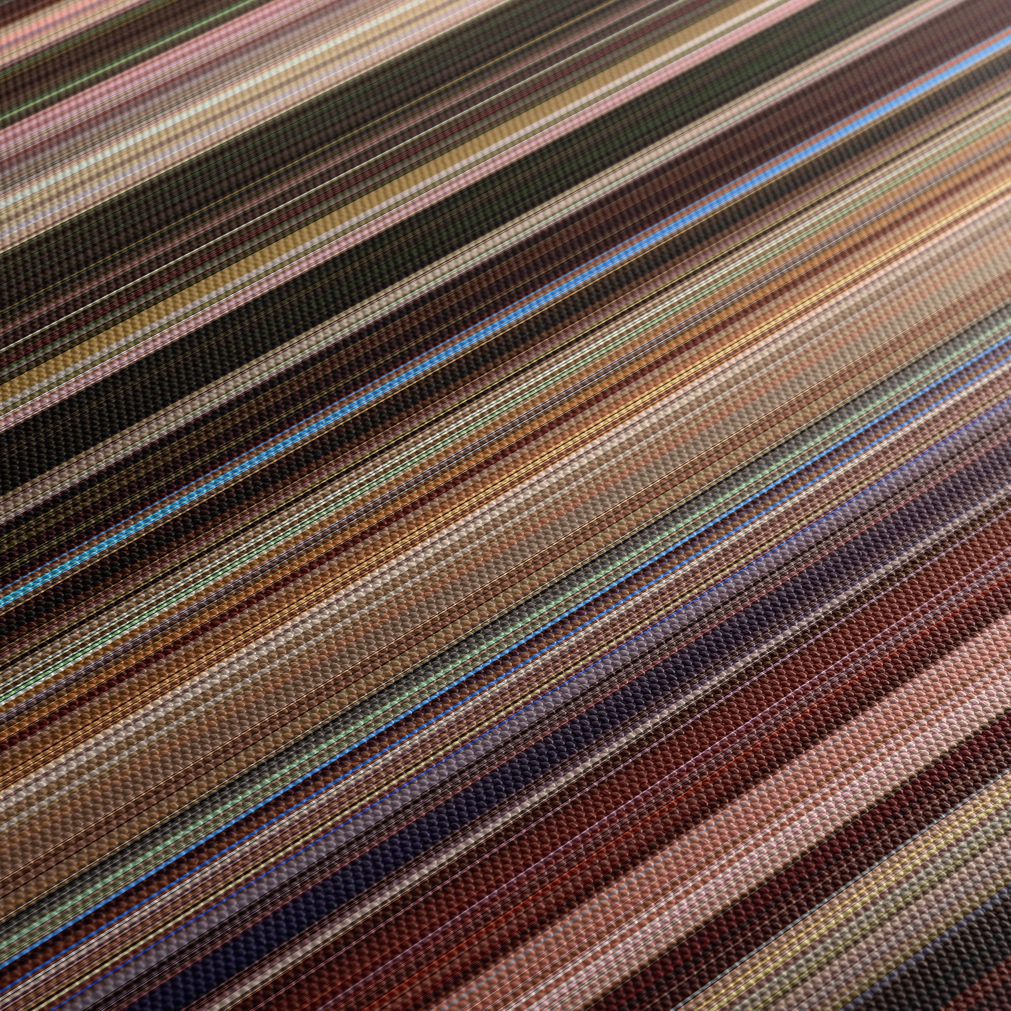 Taxi Driver (1976) CineSpectrum Color Spectrum Canvas Print - Close Up of Middle of Print