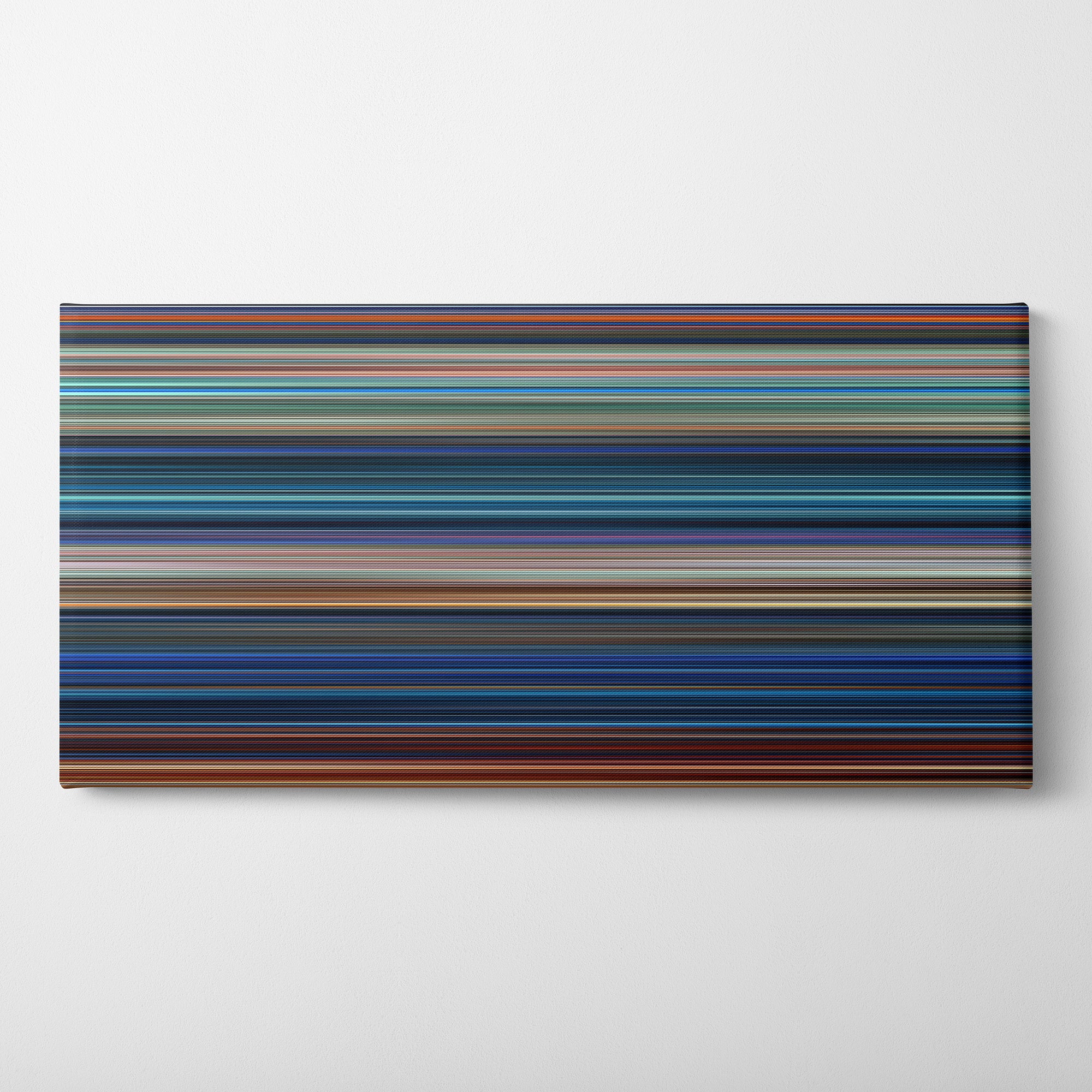 Terminator 2 - Judgment Day (1991) CineSpectrum Color Spectrum Canvas Print - Horizontal on Wall