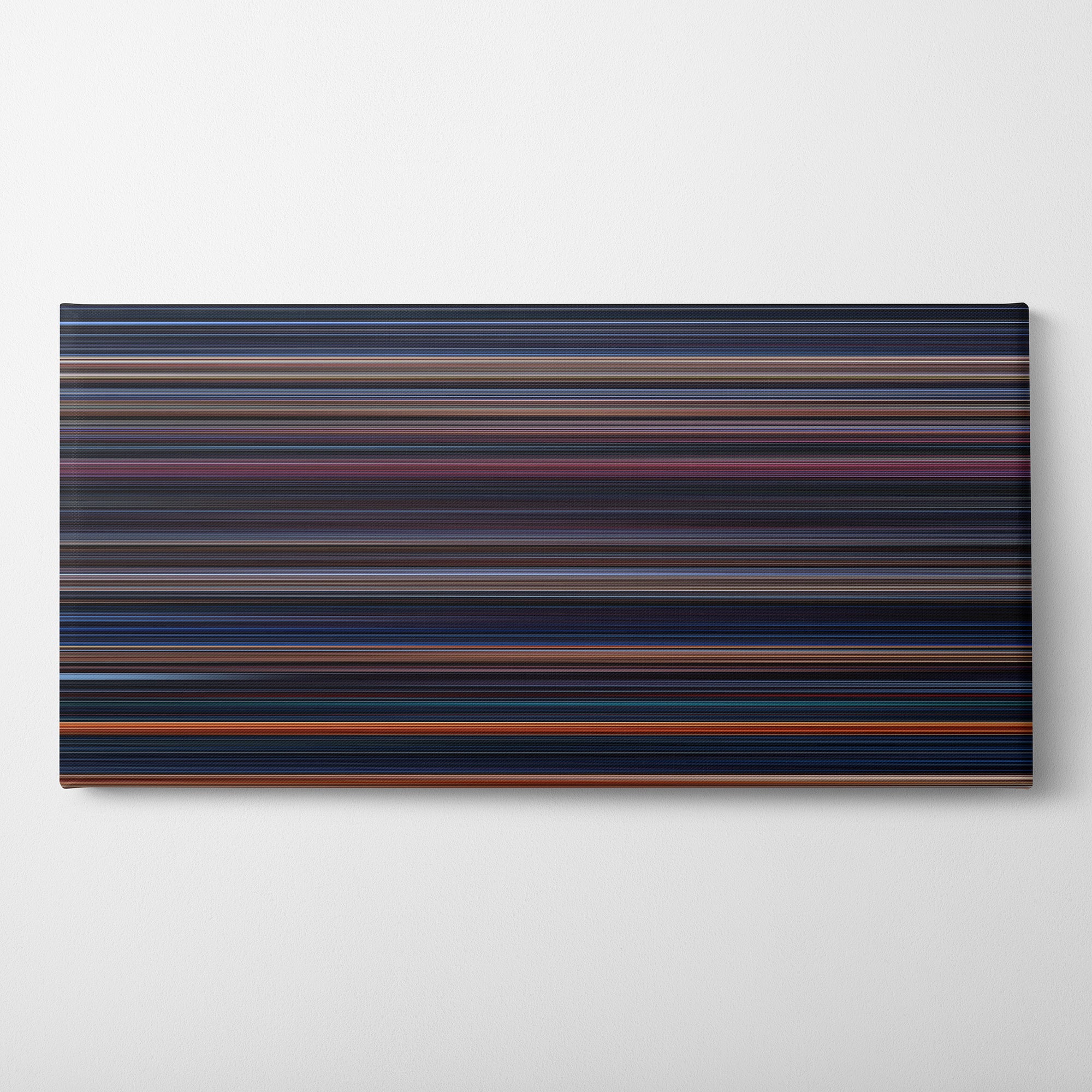 Terminator (1984) CineSpectrum Color Spectrum Canvas Print - Horizontal on Wall
