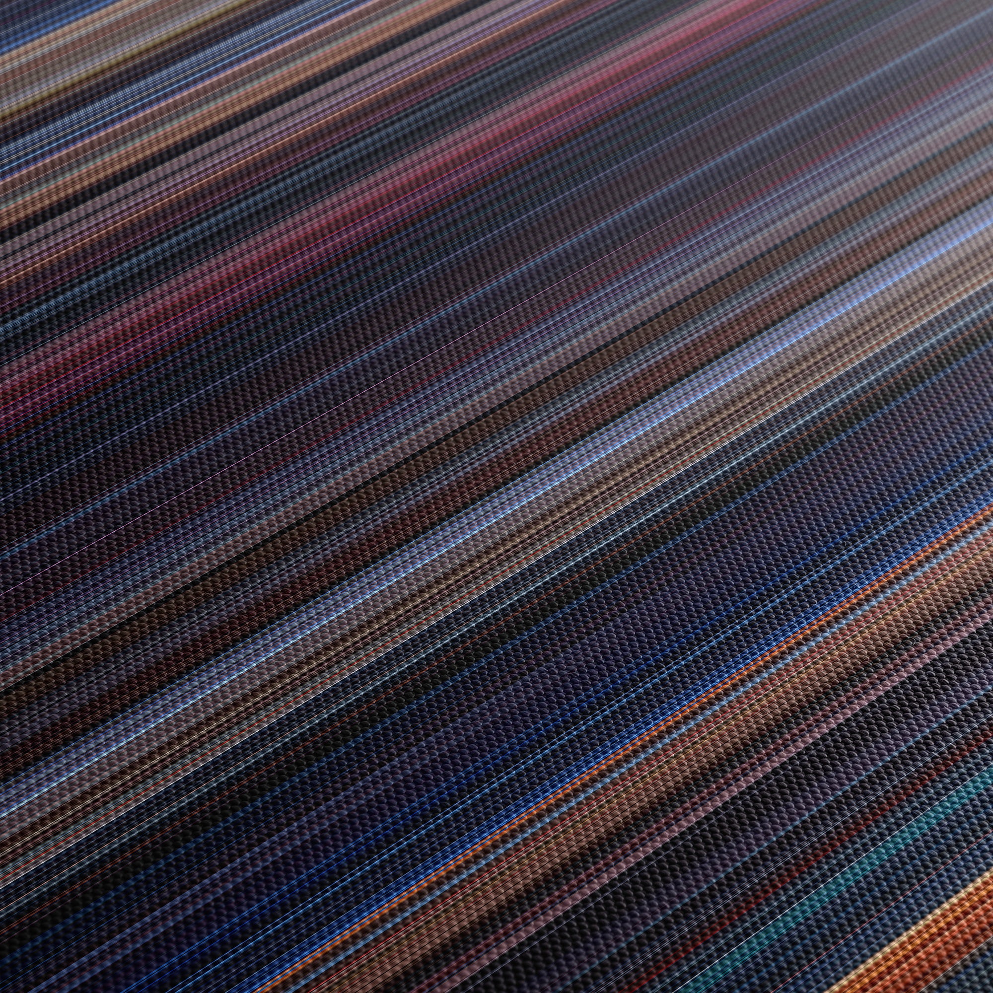 Terminator (1984) CineSpectrum Color Spectrum Canvas Print - Close Up of Middle of Print