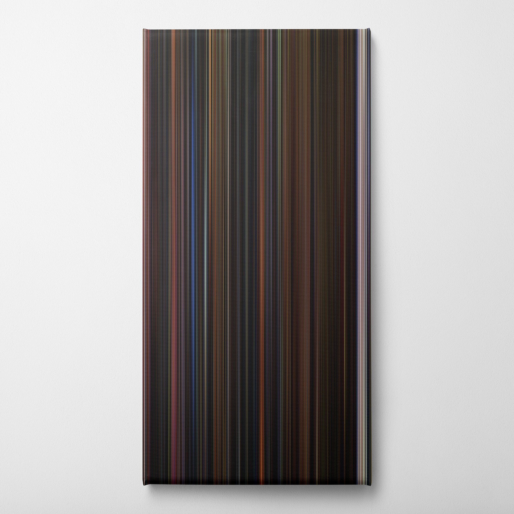 Texas Chainsaw Massacre - The Next Generation (1995) CineSpectrum Color Spectrum Canvas Print - Vertical on Wall