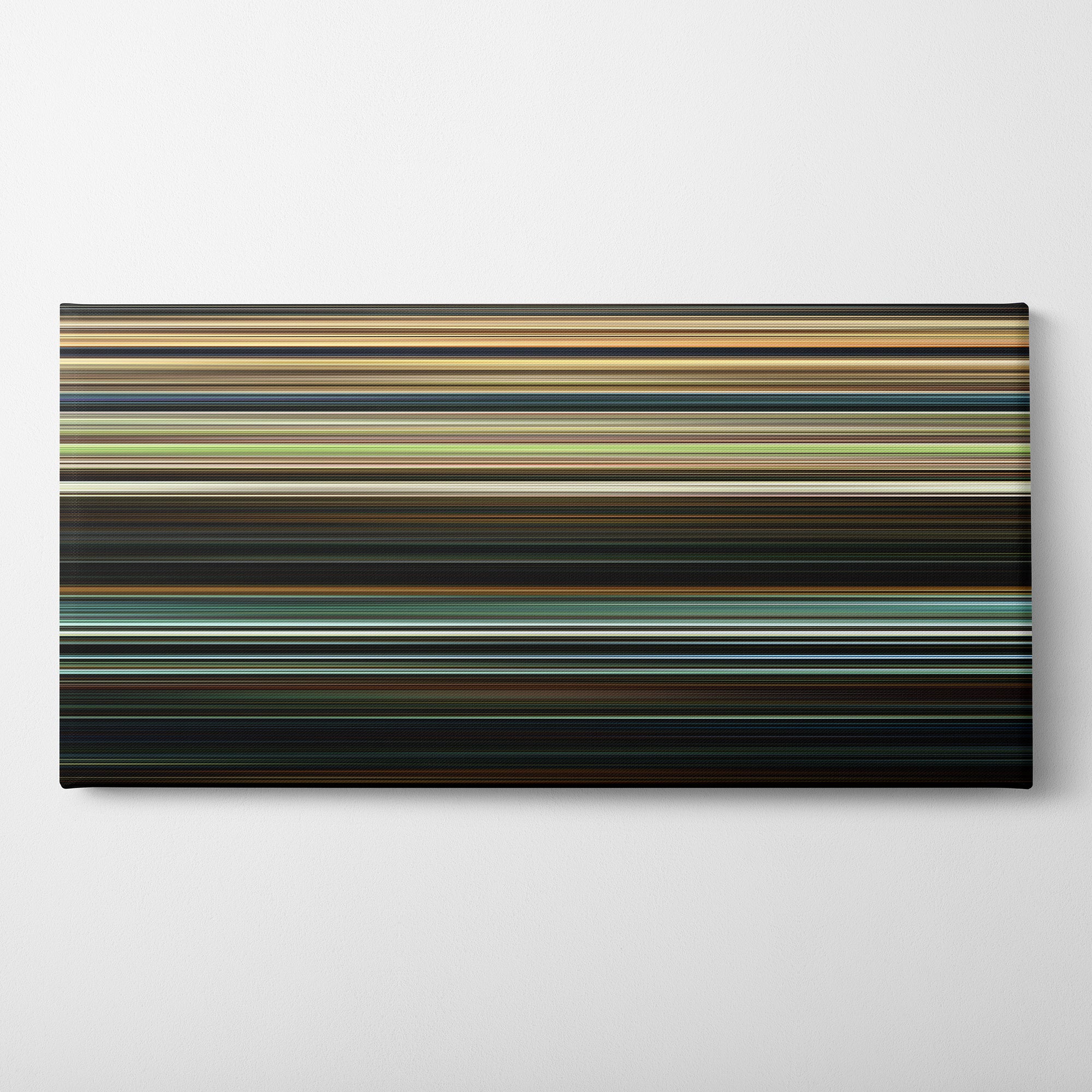 Texas Chainsaw (2013) CineSpectrum Color Spectrum Canvas Print - Horizontal on Wall