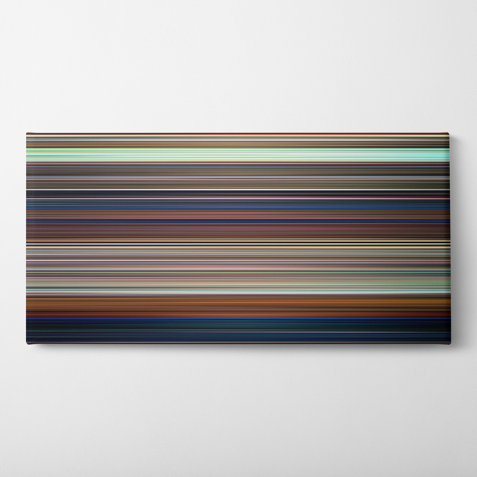 The Adventures of Ichabod and Mr. Toad (1949) CineSpectrum Color Spectrum Canvas Print - Horizontal on Wall