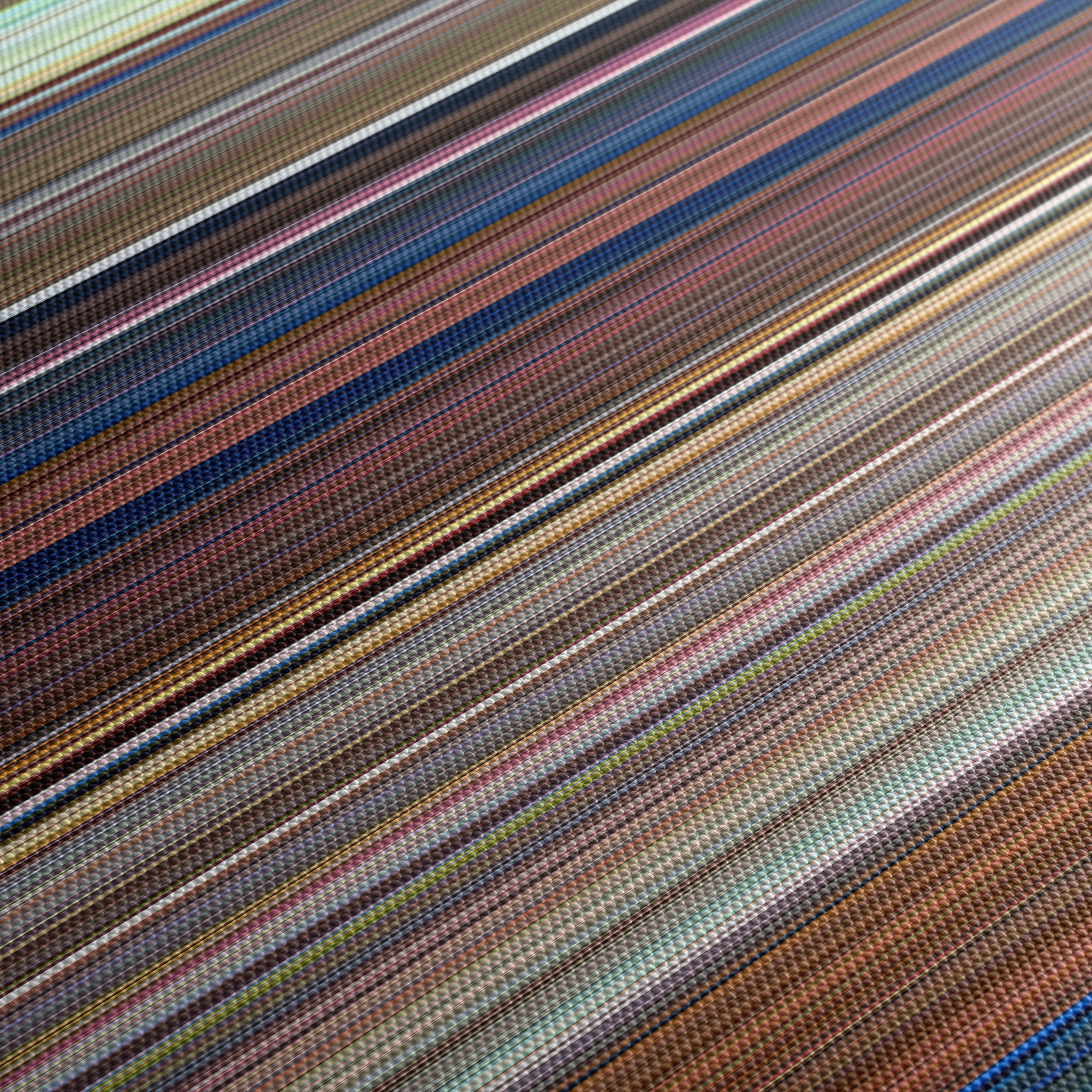 The Adventures of Ichabod and Mr. Toad (1949) CineSpectrum Color Spectrum Canvas Print - Close Up of Middle of Print