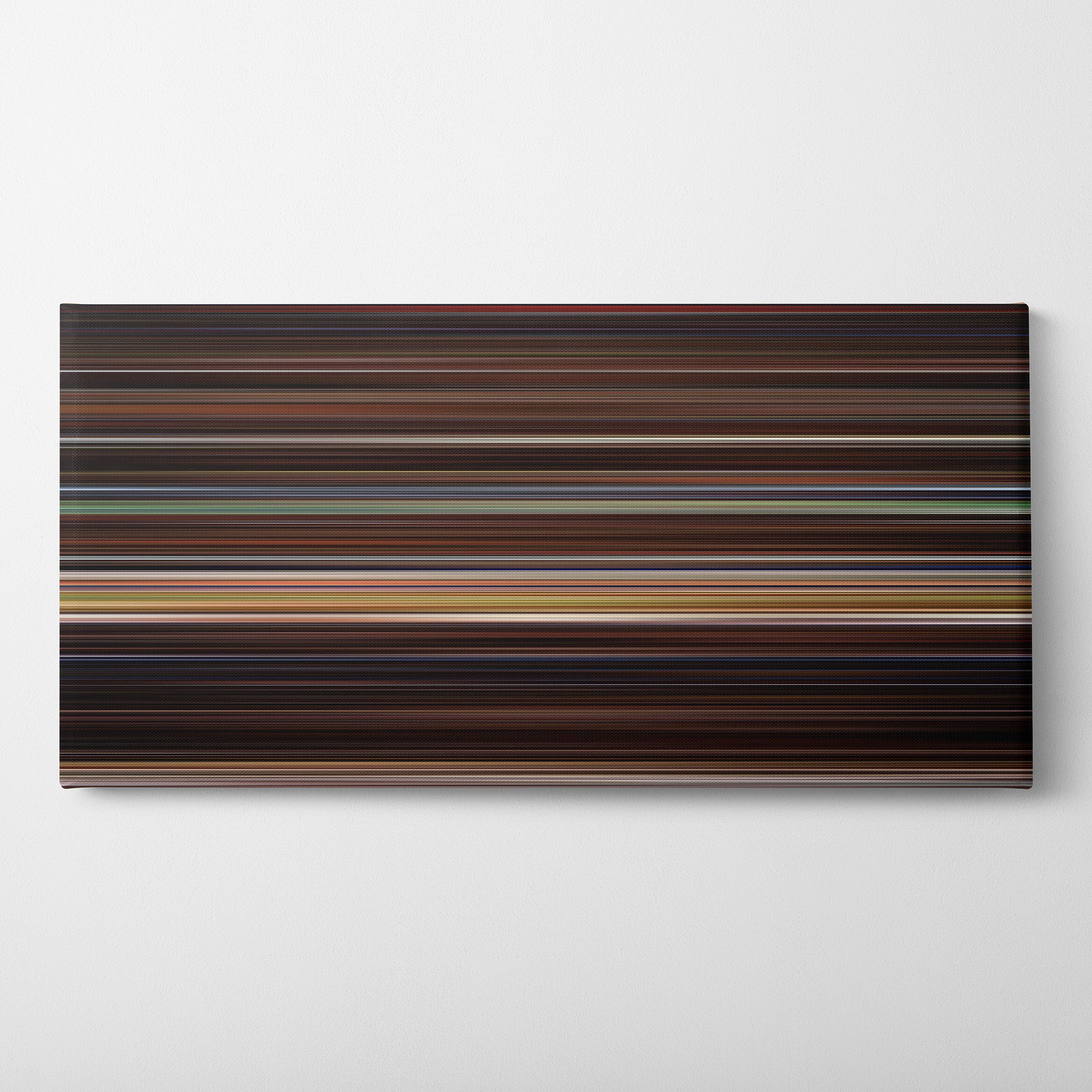 The Age of Innocence (1993) CineSpectrum Color Spectrum Canvas Print - Horizontal on Wall