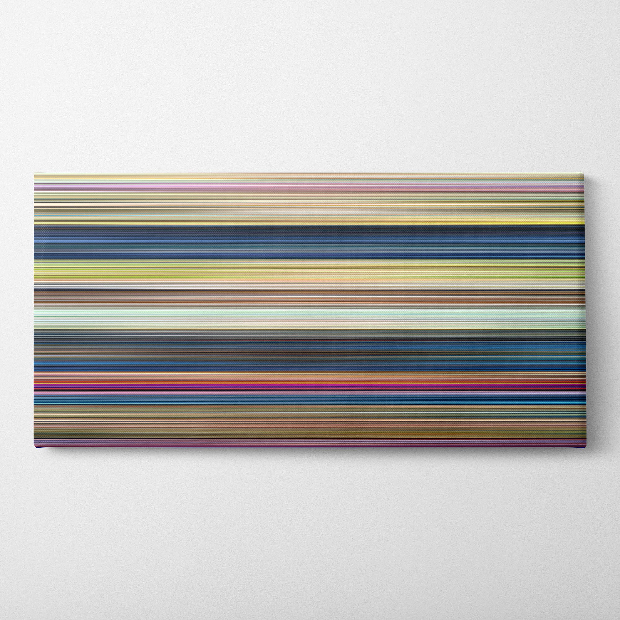 The Aristocats (1970) CineSpectrum Color Spectrum Canvas Print - Horizontal on Wall
