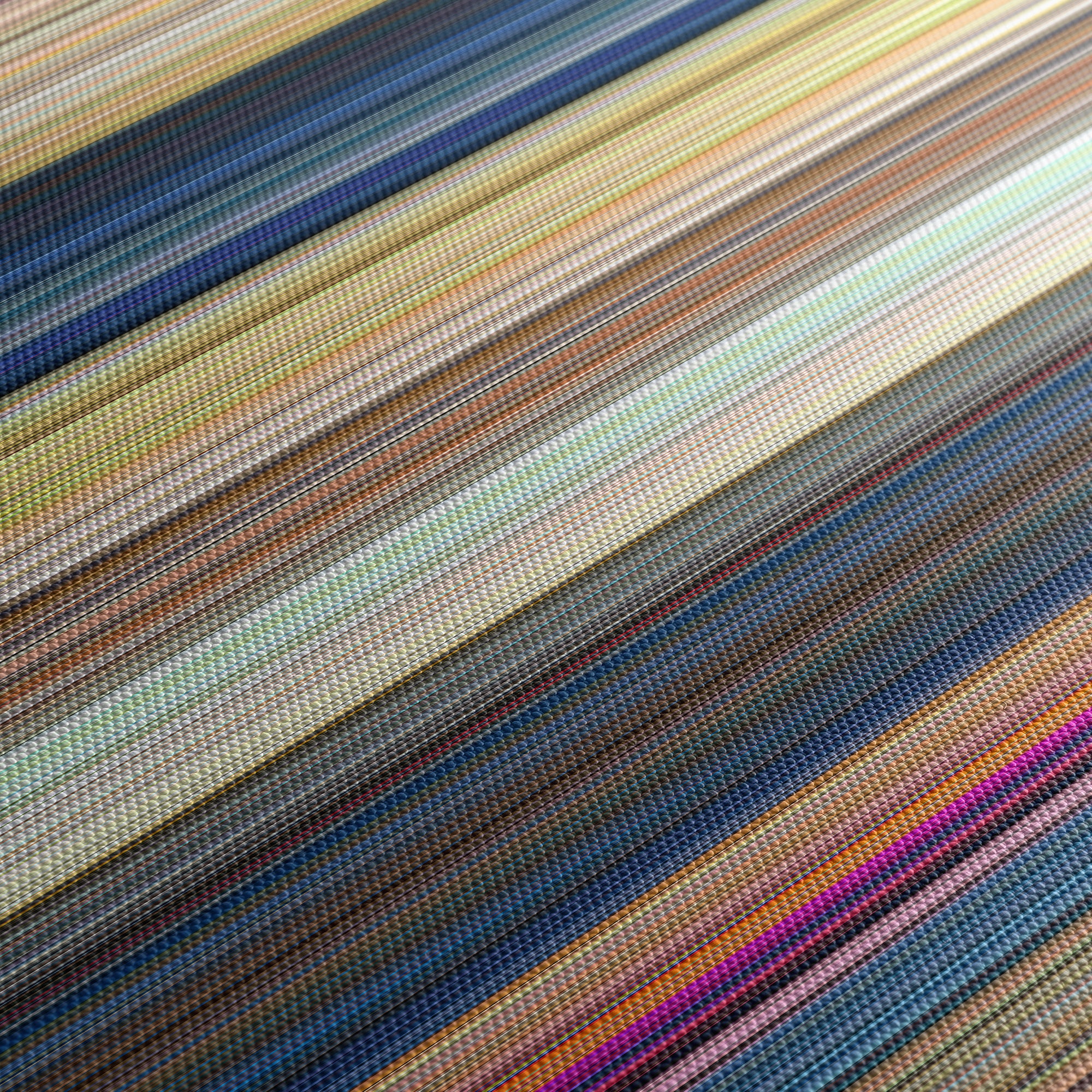 The Aristocats (1970) CineSpectrum Color Spectrum Canvas Print - Close Up of Middle of Print