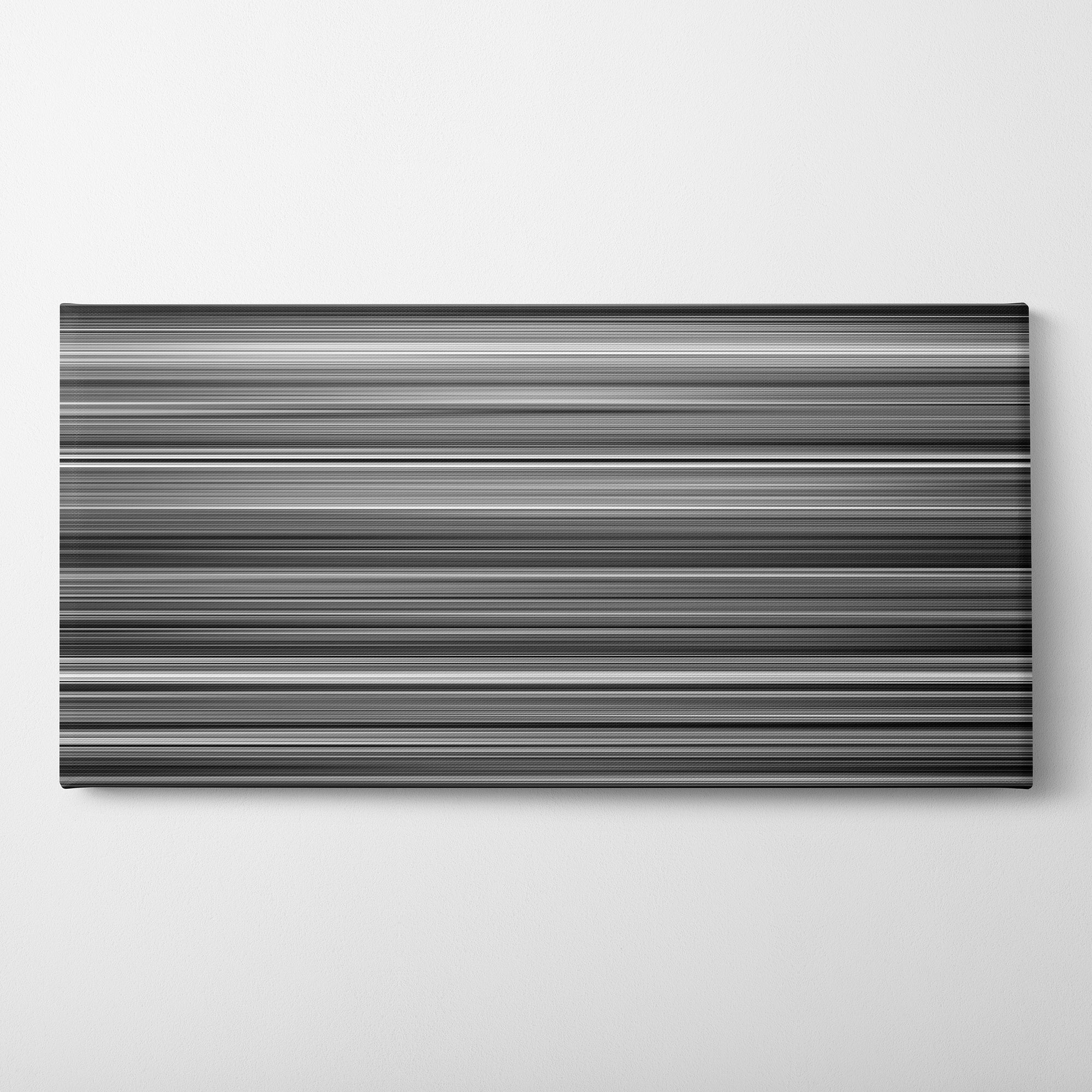The Artist (2011) CineSpectrum Color Spectrum Canvas Print - Horizontal on Wall