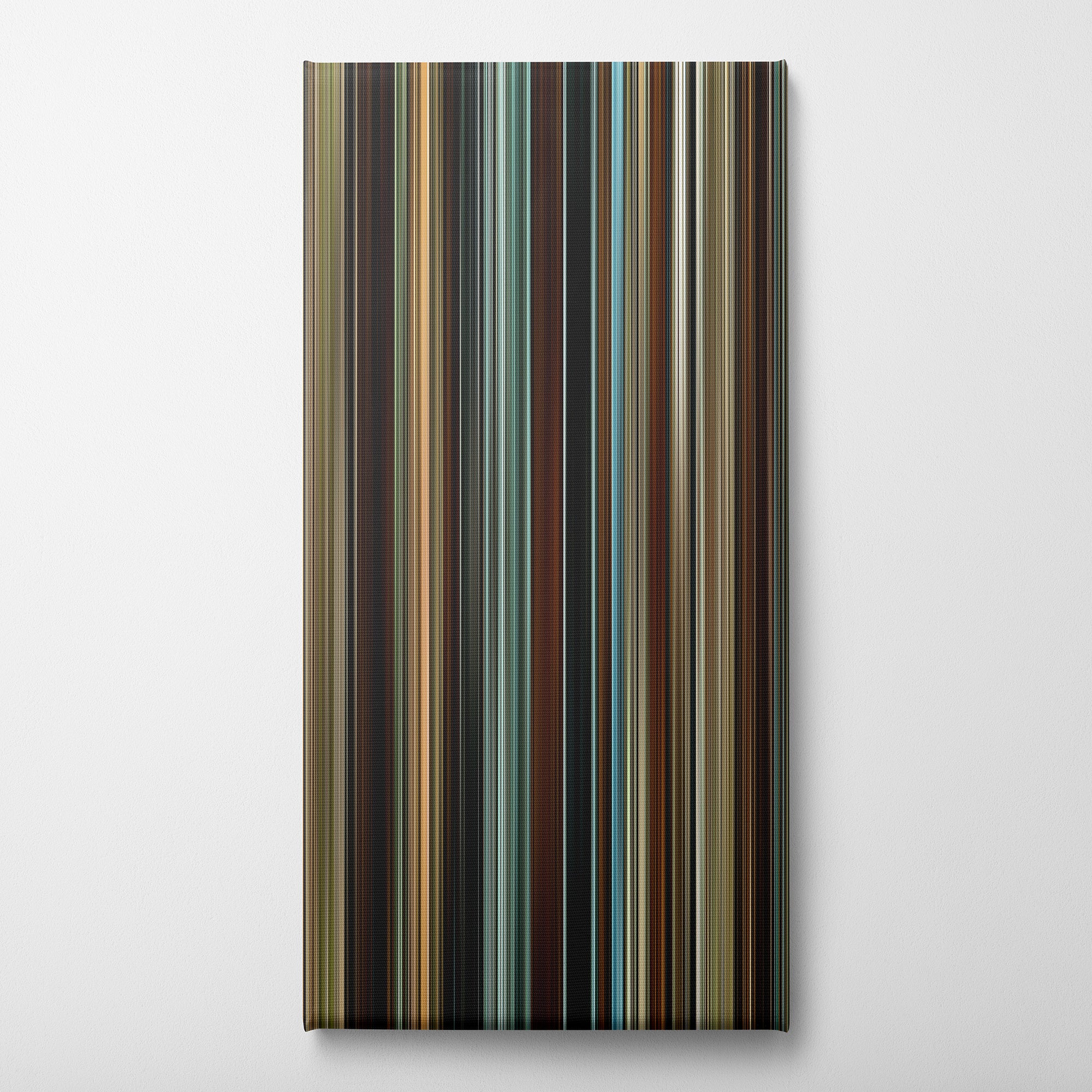 The Assassination of Jesse James by the Coward Robert Ford (2007) CineSpectrum Color Spectrum Canvas Print - Vertical on Wall