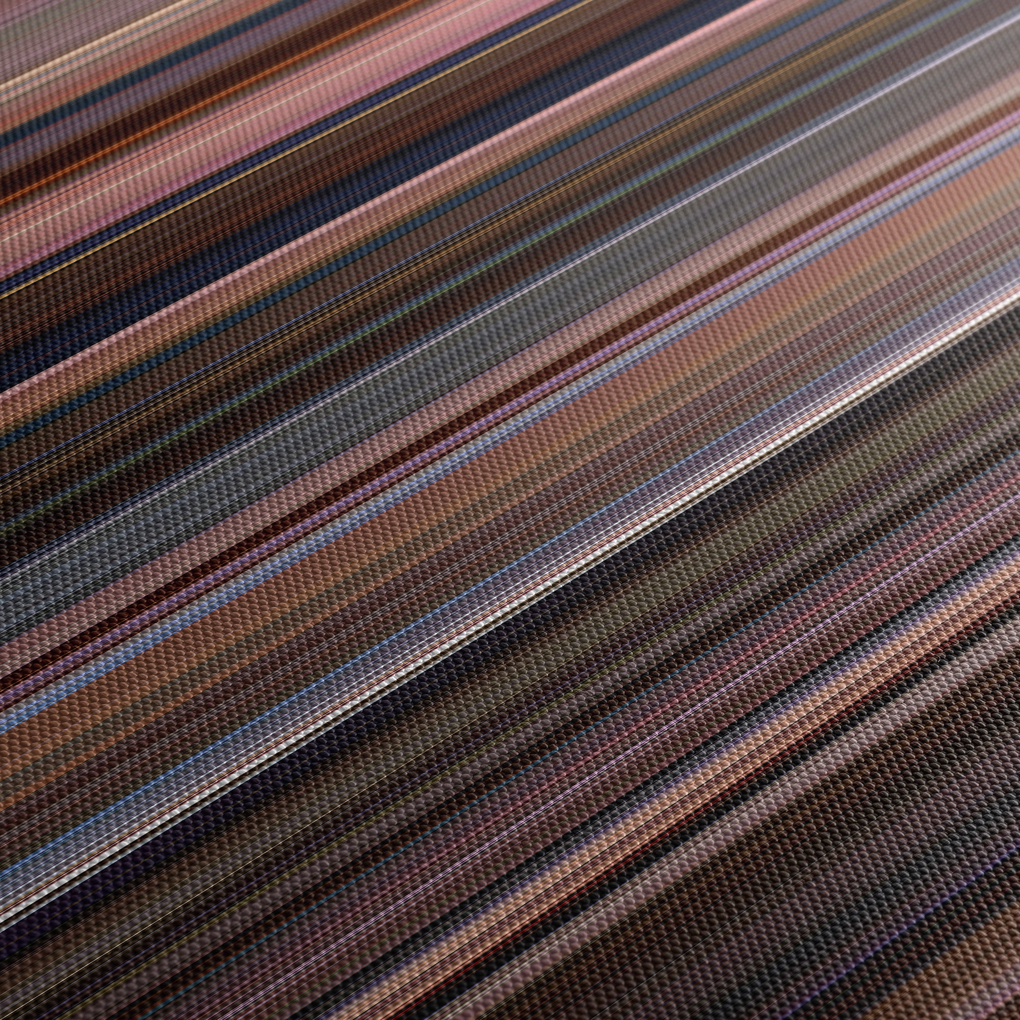 The Big Lebowski (1998) CineSpectrum Color Spectrum Canvas Print - Close Up of Middle of Print