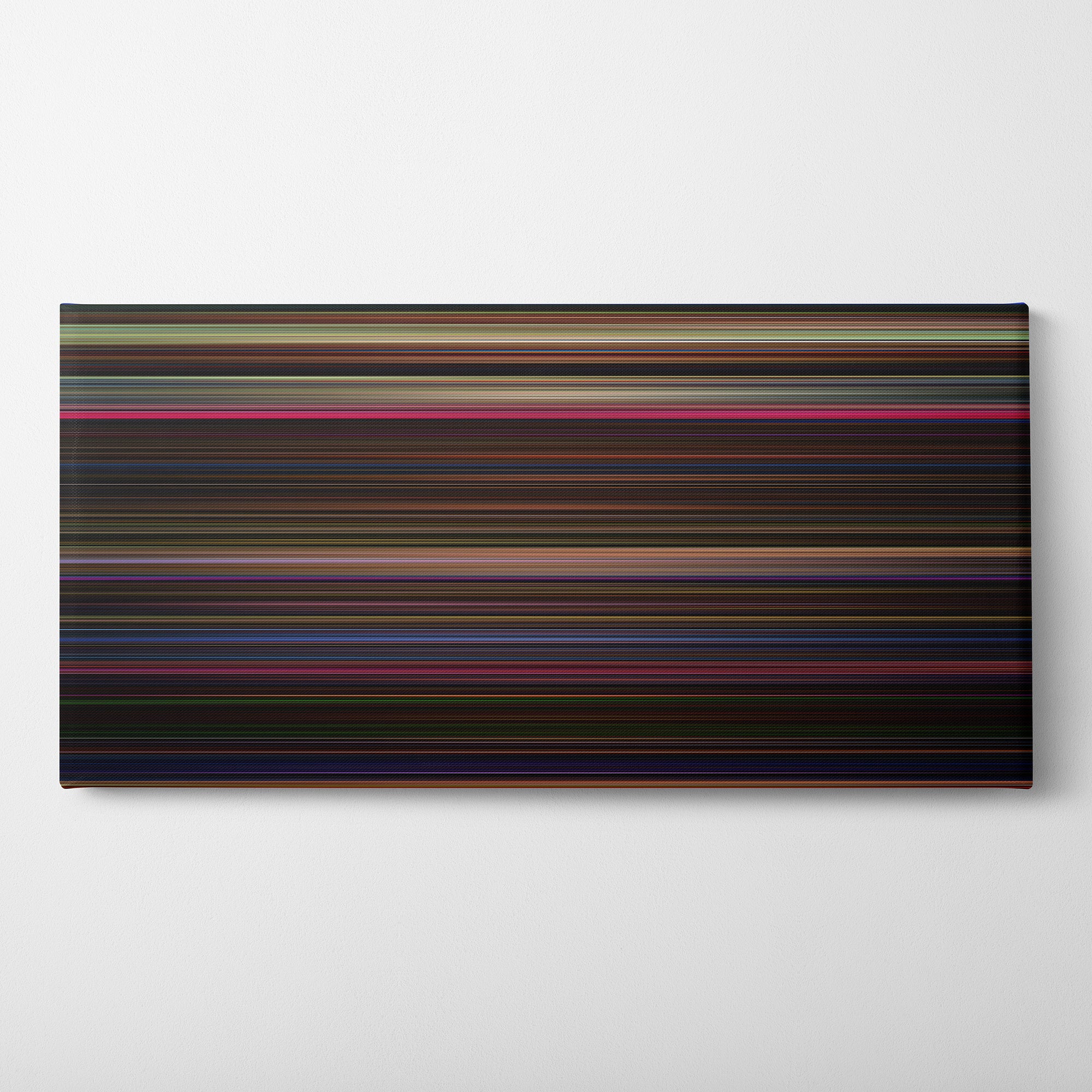 The Black Cauldron (1985) CineSpectrum Color Spectrum Canvas Print - Horizontal on Wall